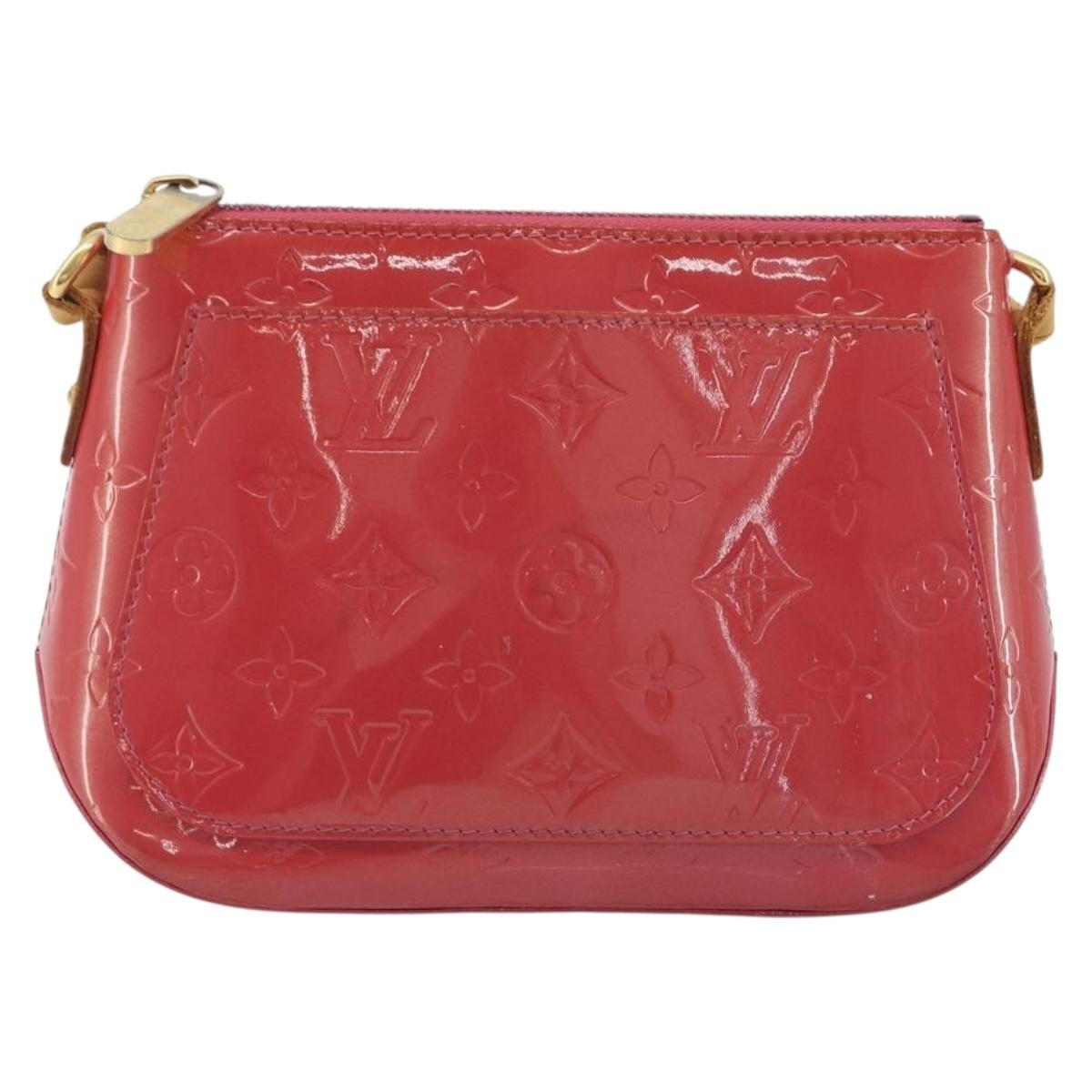 Louis Vuitton Minna Street Monogram Vernis Pink Patent_Leather Shoulder Bag Bag (Pre-Owned)