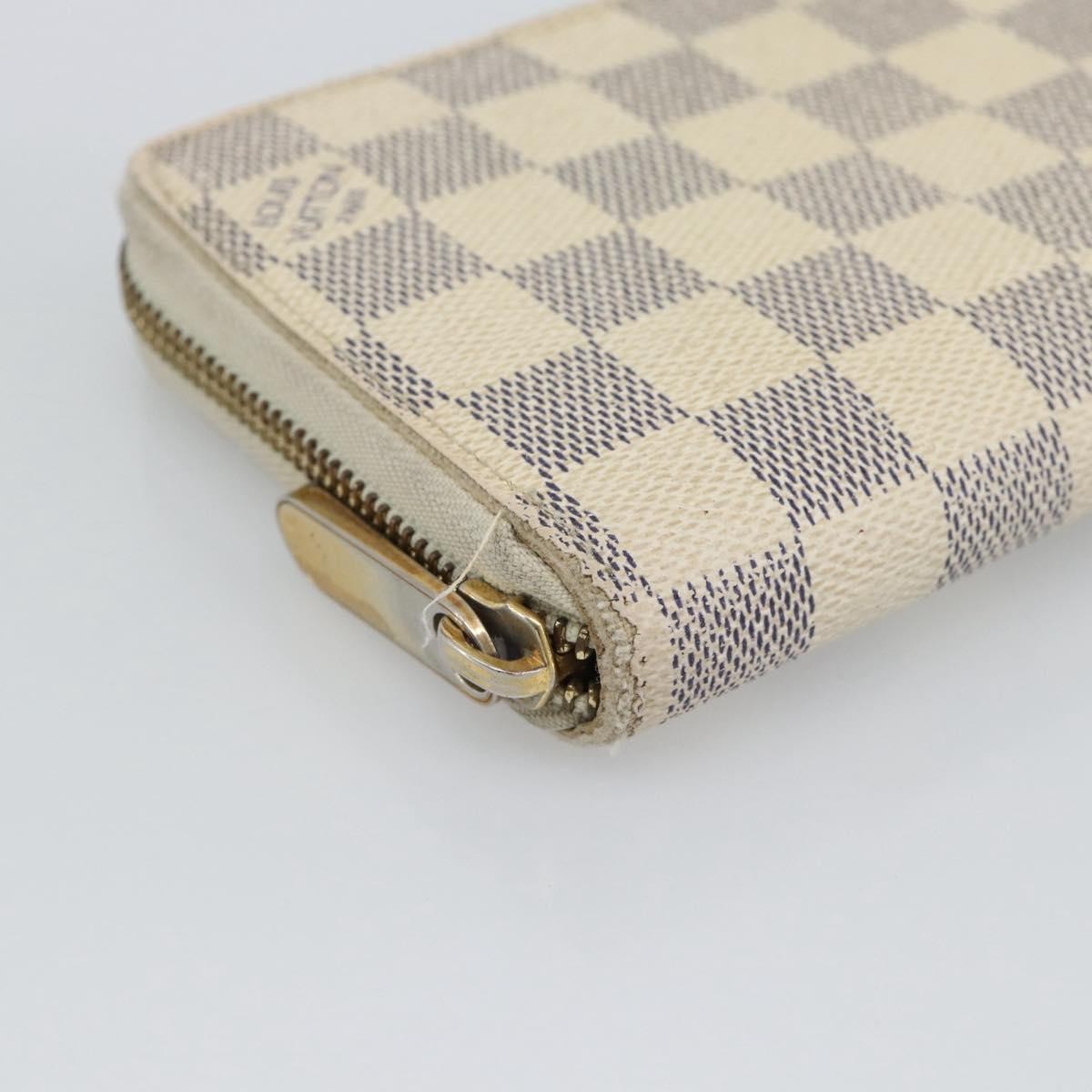 Louis Vuitton Zippy Organizer Damier Ebene Beige Canvas Wallets Accessory (Pre-Owned)