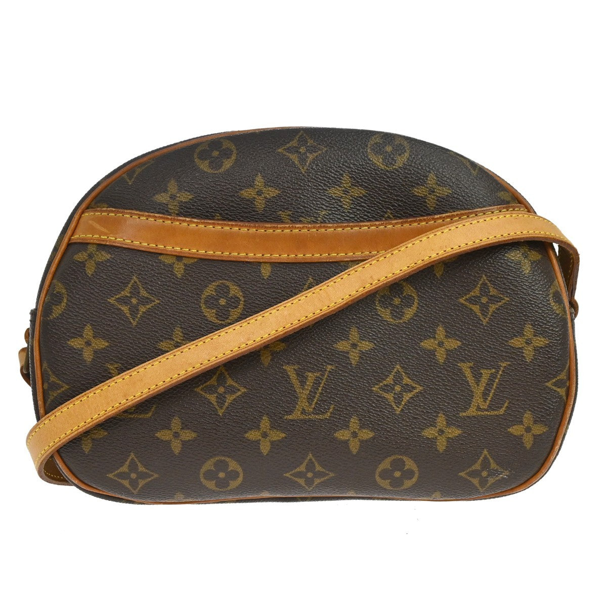 Louis Vuitton Blois Monogram Canvas Brown Canvas Shoulder Bag Bag (Pre-Owned)