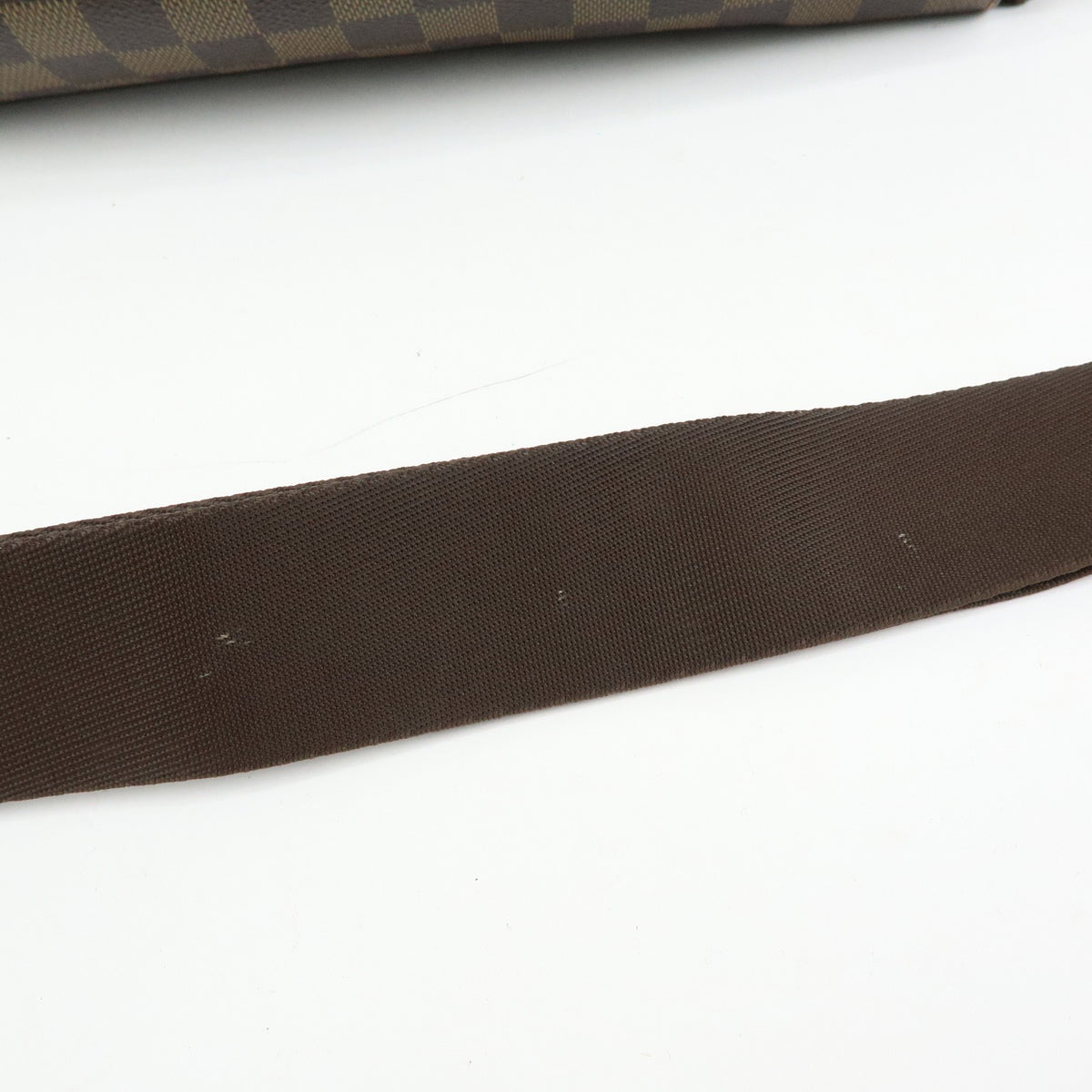 Louis Vuitton Spencer Messenger Damier Brown Canvas Handbag (Pre-Owned)