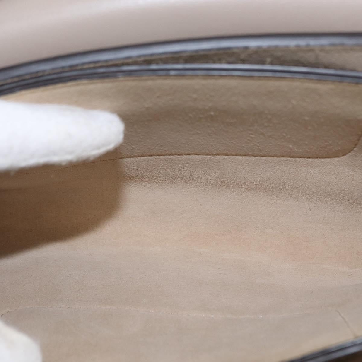 Chloe Faye Leather Beige Suede Shoulder Bag Bag (Pre-Owned)