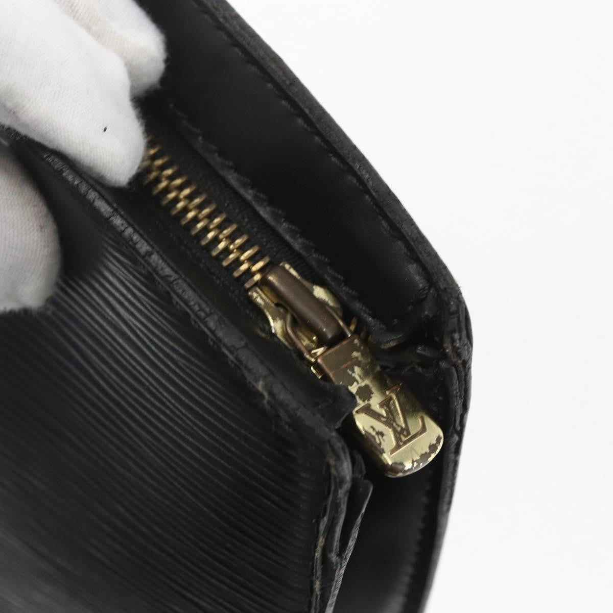 Louis Vuitton Saint Jacques Epi Leather Black Leather Handbag (Pre-Owned)
