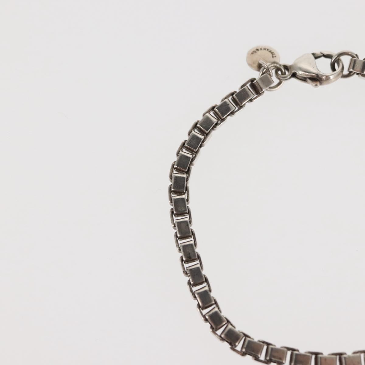 Tiffany & Co. Venetian Link Sterling Silver Silver Silver Bracelet Jewelry (Pre-Owned)