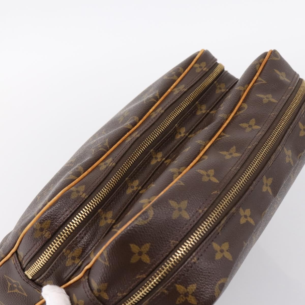 Louis Vuitton Nil Shoulder Bag Monogram Canvas Brown Canvas Shoulder Bag Bag (Pre-Owned)