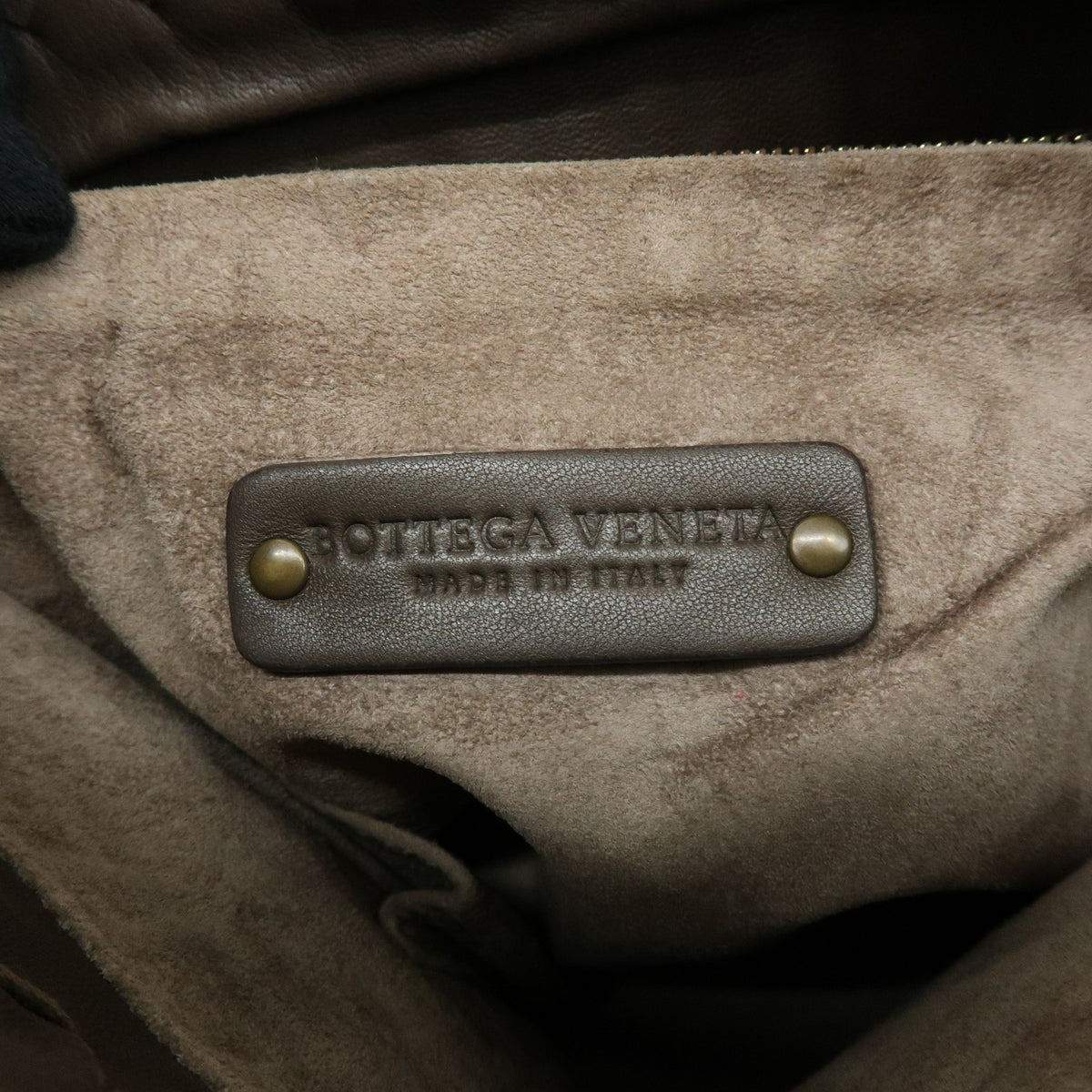 Bottega Veneta Shoulder Intrecciato Nappa Brown Leather Shoulder Bag Bag (Pre-Owned)