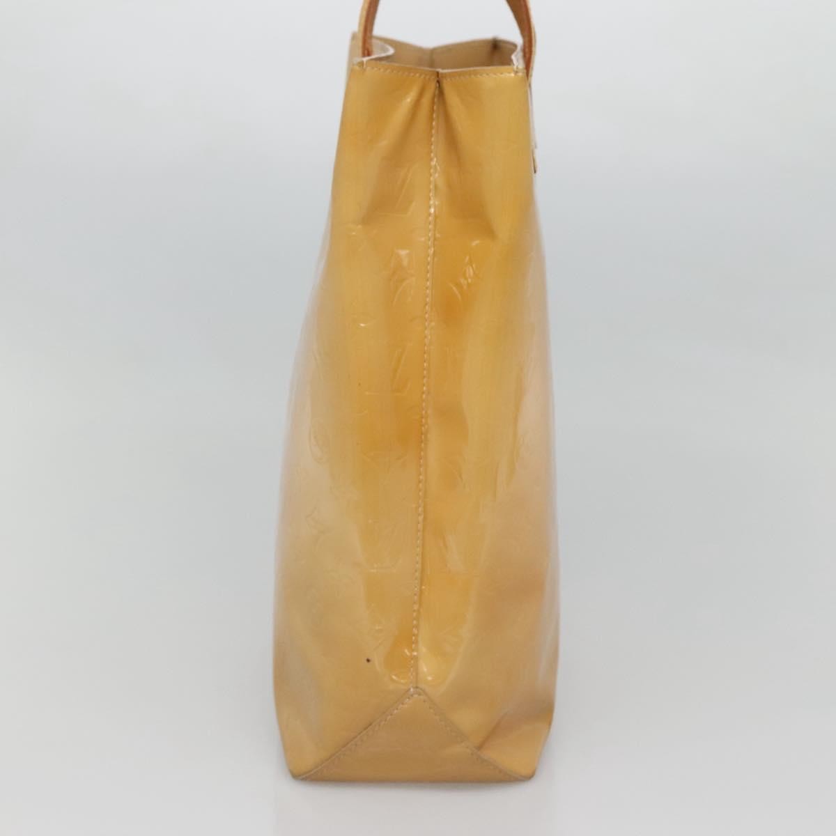 Louis Vuitton Reade Monogram Vernis Beige Patent_Leather Tote Bag Bag (Pre-Owned)