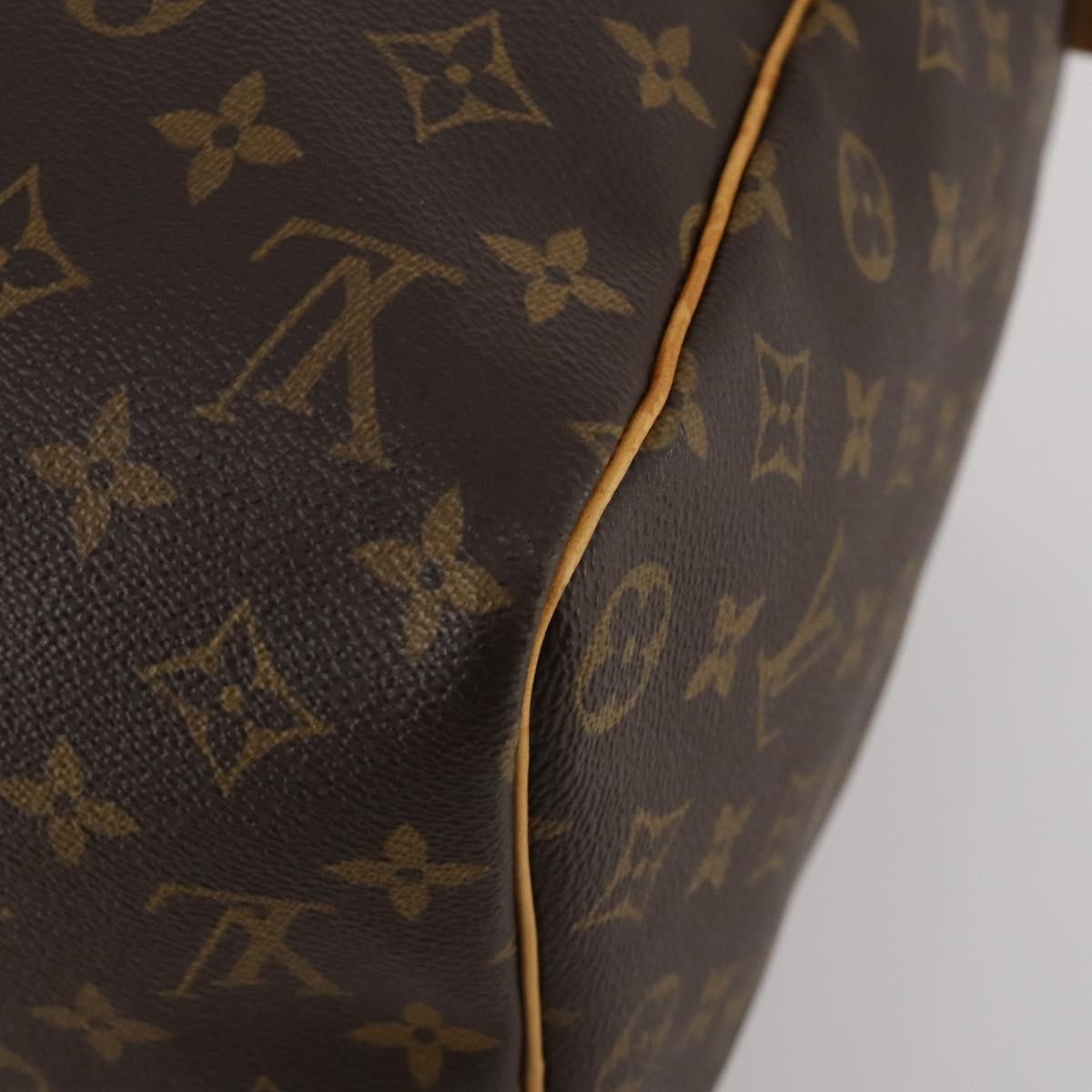 Louis Vuitton Keepall Monogram Canvas Brown Canvas Travel Bag Bag (Pre-Owned)