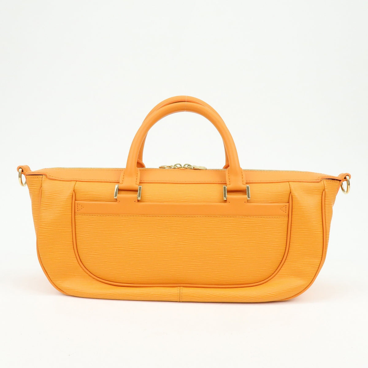 Louis Vuitton Dhanura Epi Leather Orange Leather Handbag (Pre-Owned)