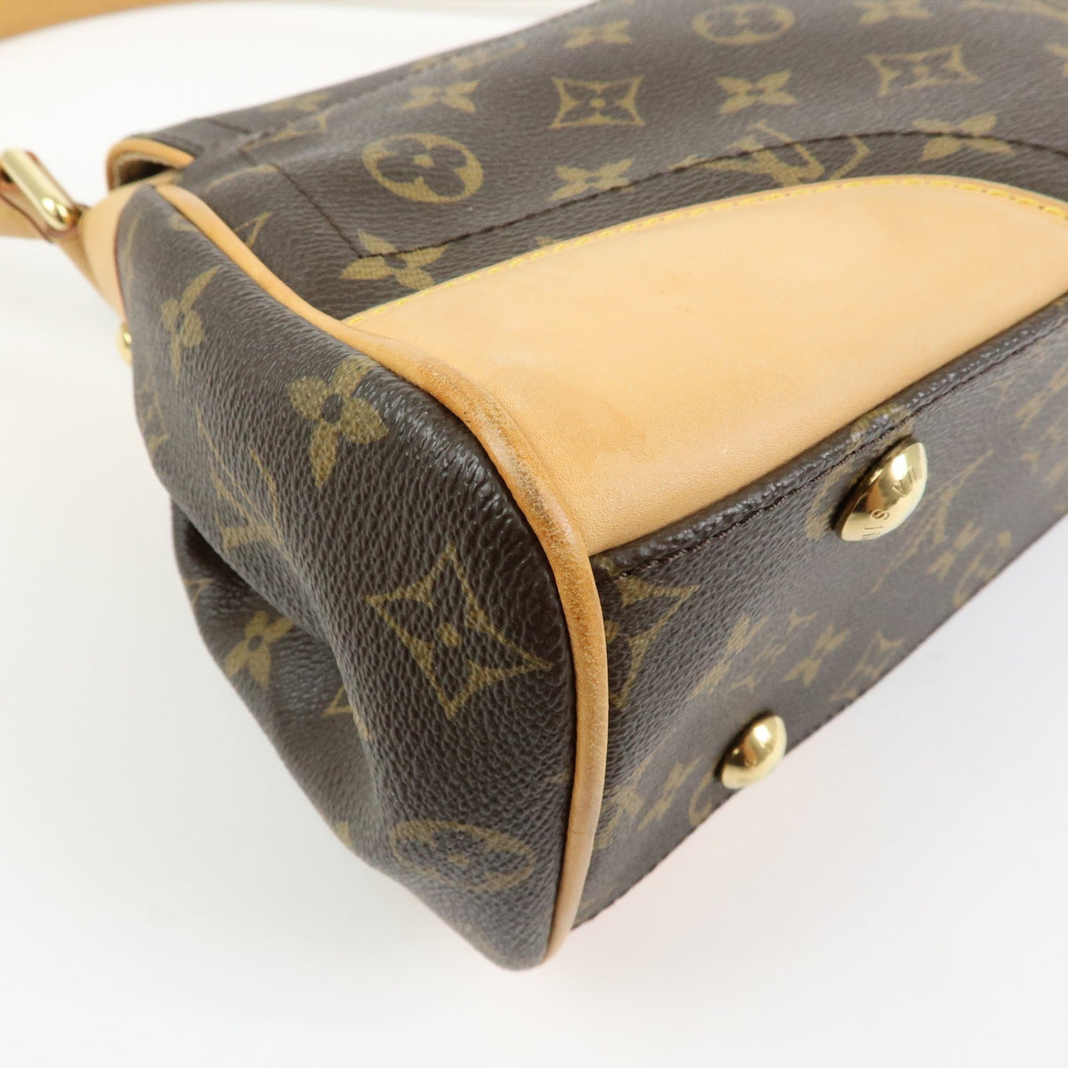 Louis Vuitton Beverly Monogram Canvas Brown Canvas Handbag (Pre-Owned)