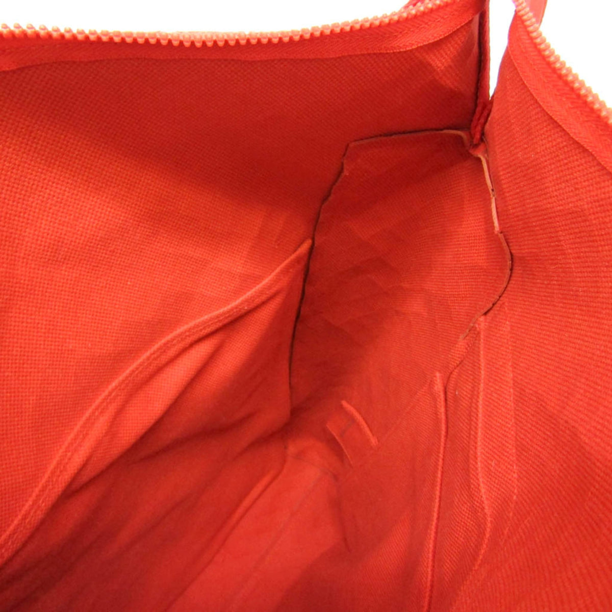 Bottega Veneta Fold-Over Intrecciato Effect Rubber Red Rubber Backpack Bag (Pre-Owned)