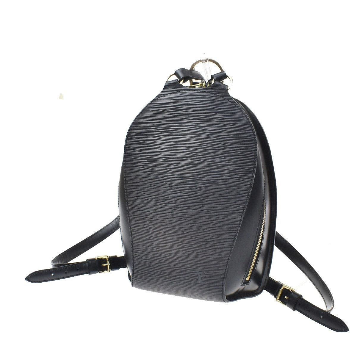 Louis Vuitton Mabillon Epi Leather Black Leather Backpack Bag (Pre-Owned)
