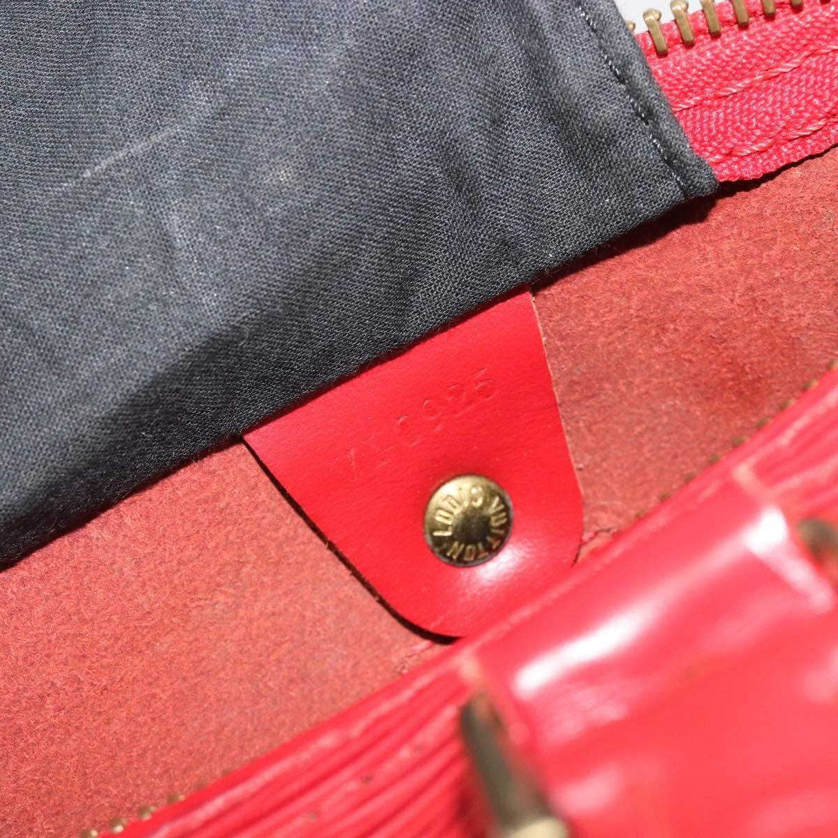 Louis Vuitton Speedy Epi Leather Red Leather Handbag (Pre-Owned)