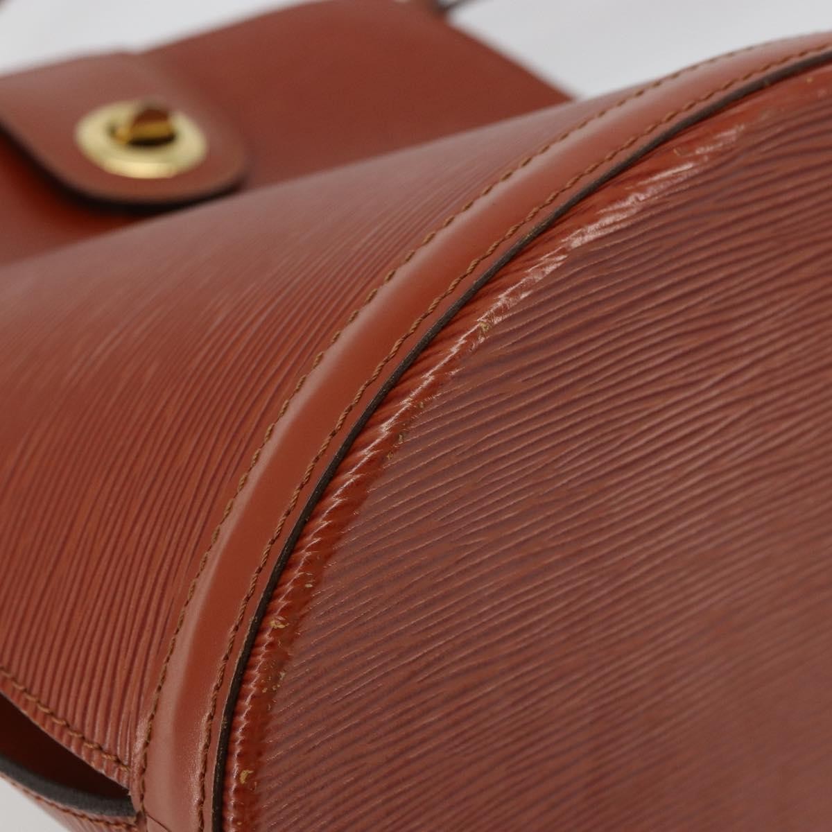 Louis Vuitton Cluny Epi Leather Brown Leather Shoulder Bag Bag (Pre-Owned)