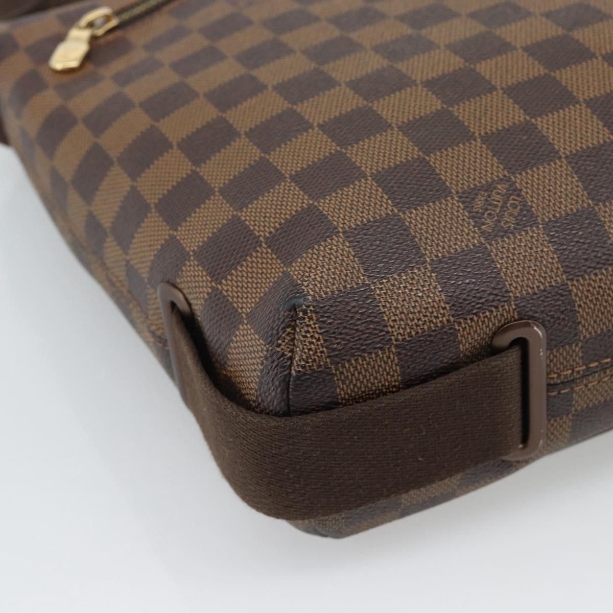 Louis Vuitton Brooklyn Damier Ebene Brown Canvas Shoulder Bag Bag (Pre-Owned)