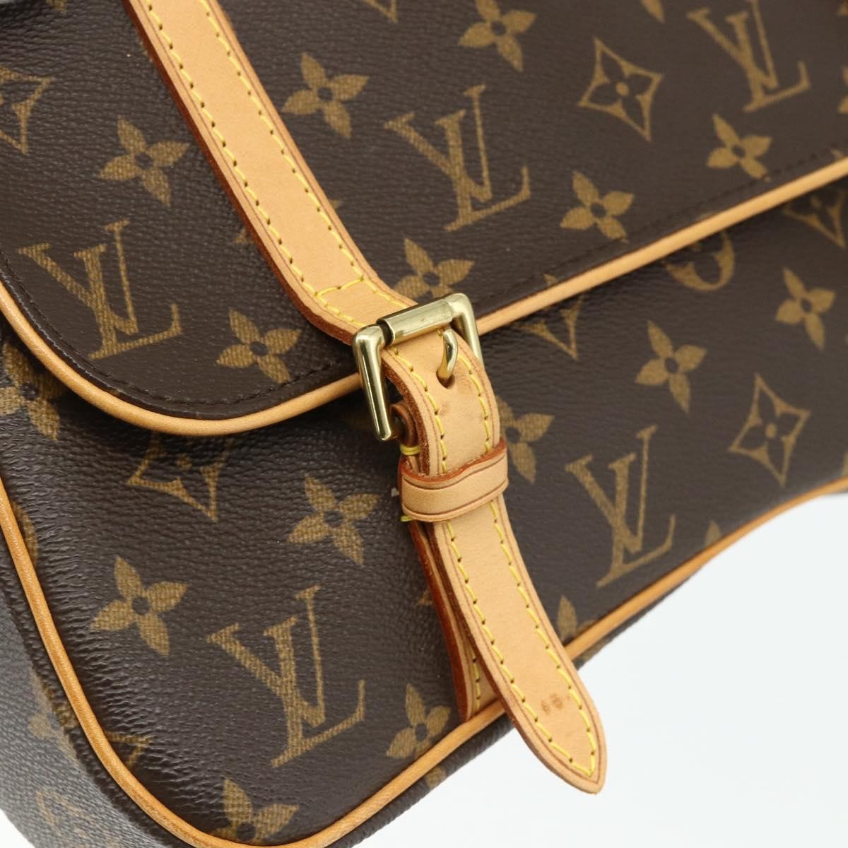 Louis Vuitton Marelle Sac A Dos Monogram Canvas Brown Canvas Backpack Bag (Pre-Owned)