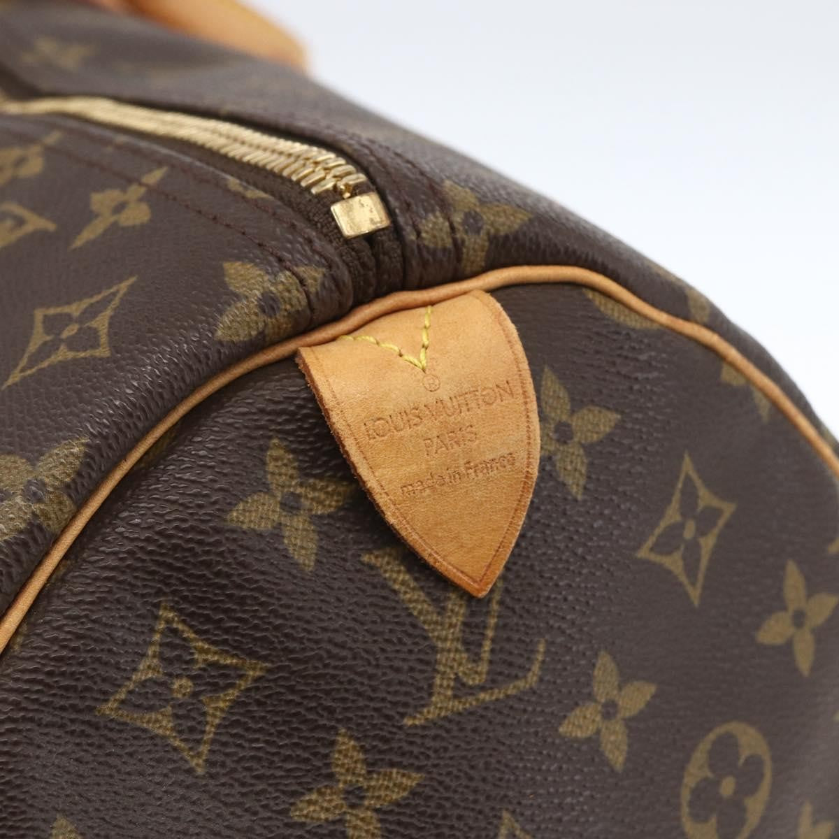 Louis Vuitton Keepall Monogram Canvas Brown Canvas Travel Bag Bag (Pre-Owned)
