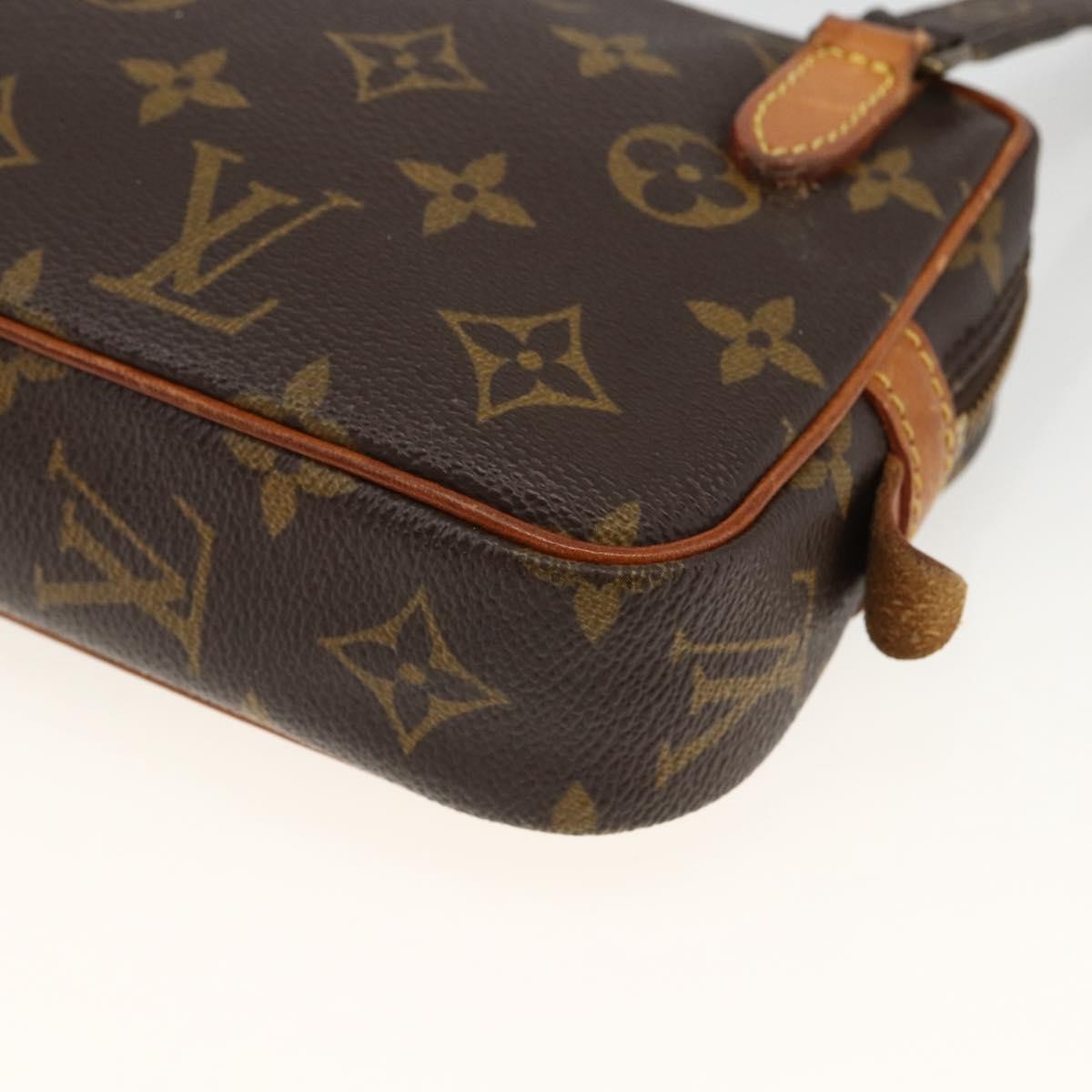 Louis Vuitton Pochette Marly Bandouliere Monogram Canvas Brown Canvas Shoulder Bag Bag (Pre-Owned)