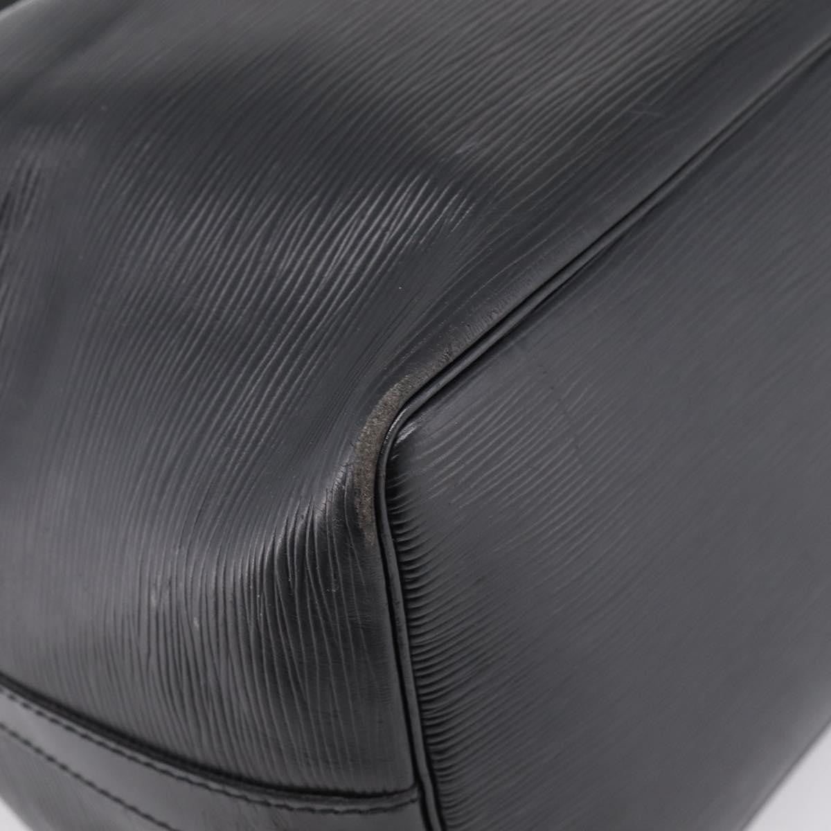 Louis Vuitton Petit Noe Epi Leather Black Leather Shoulder Bag Bag (Pre-Owned)
