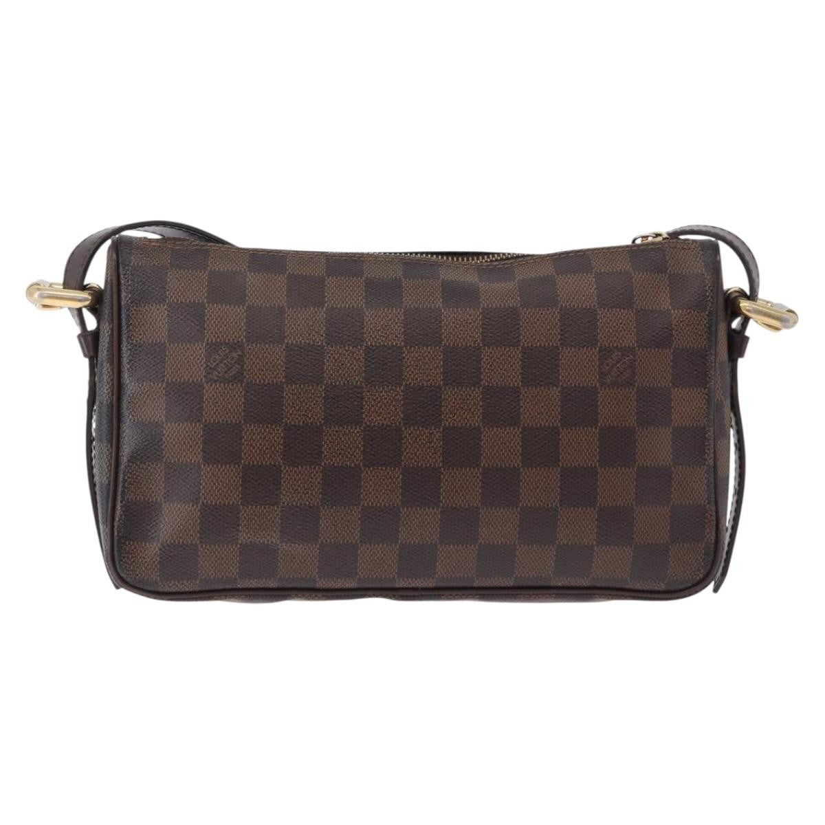 Louis Vuitton Ravello Damier Ebene Brown Canvas Shoulder Bag Bag (Pre-Owned)