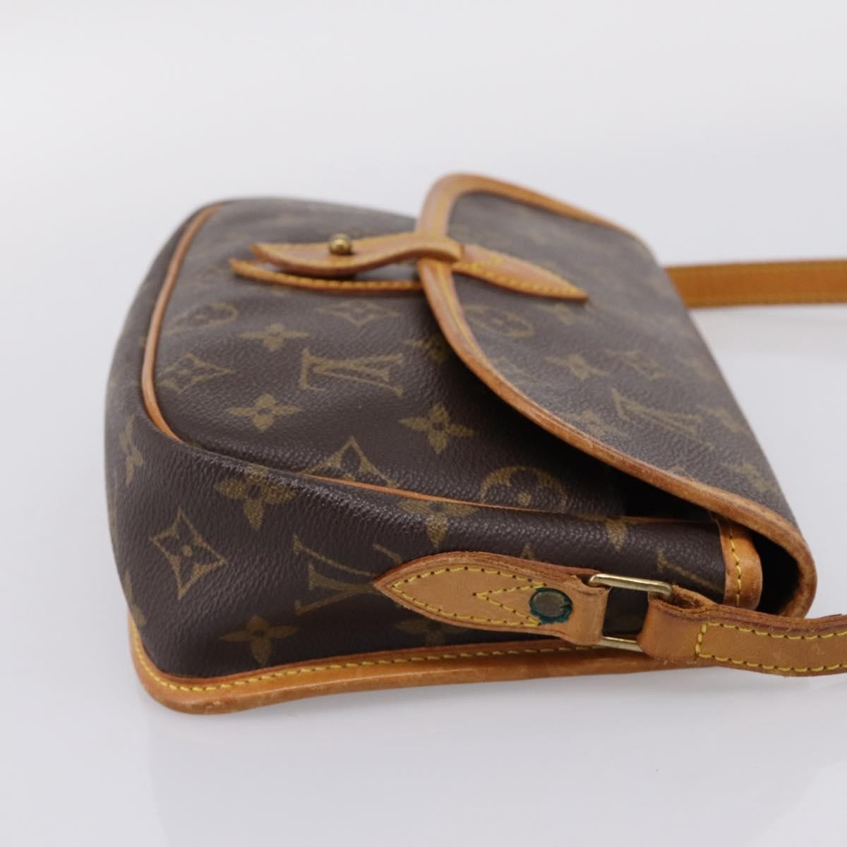 Louis Vuitton Sac Gibeciere Messenger Monogram Canvas Brown Canvas Shoulder Bag Bag (Pre-Owned)