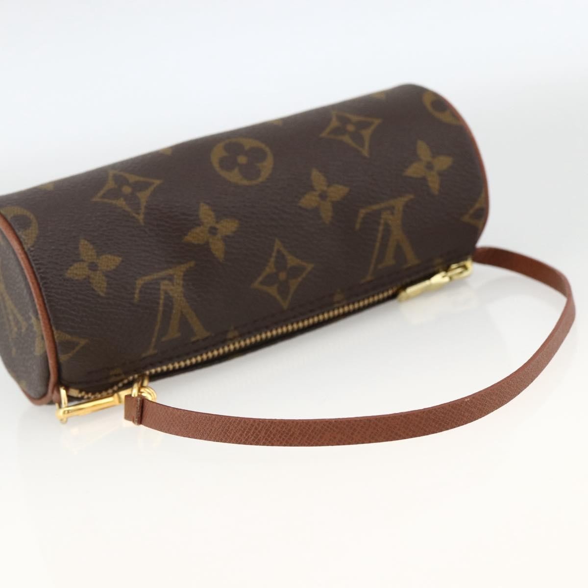 Louis Vuitton Papillon Pochette Monogram Canvas Brown Canvas Clutche & Pouche Bag (Pre-Owned)