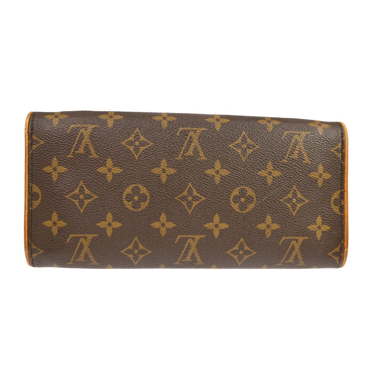 Louis Vuitton Twin Monogram Canvas Brown Canvas Clutche & Pouche Bag (Pre-Owned)