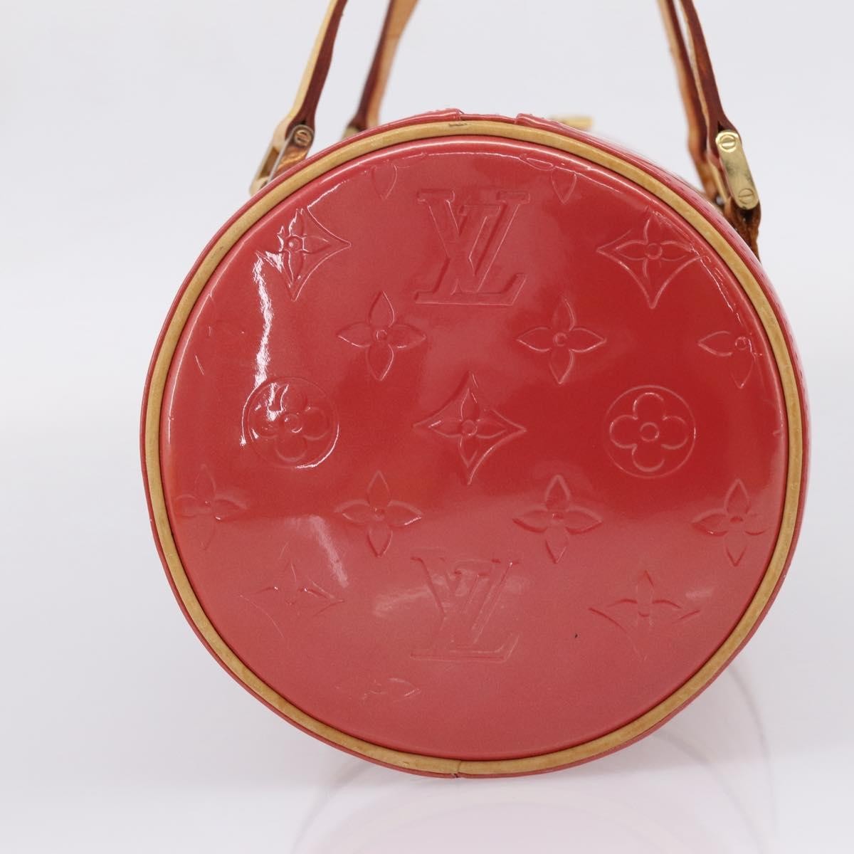 Louis Vuitton Bedford Monogram Vernis Pink Patent_Leather Handbag (Pre-Owned)