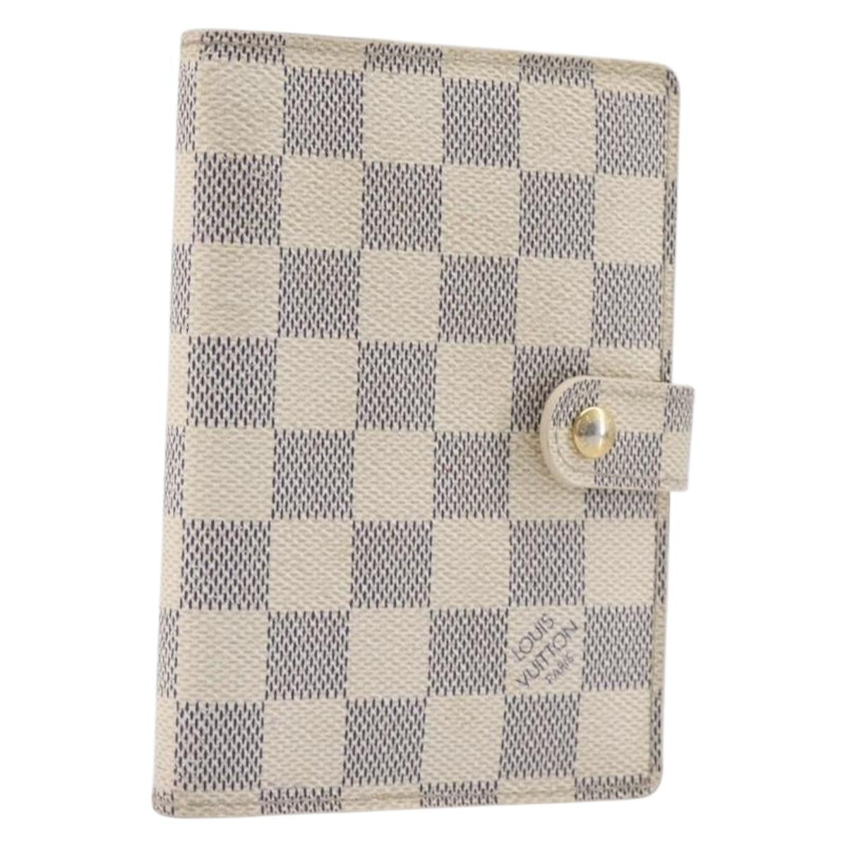 Louis Vuitton Ring Agenda Cover Damier Beige Canvas Briefcase Bag (Pre-Owned)