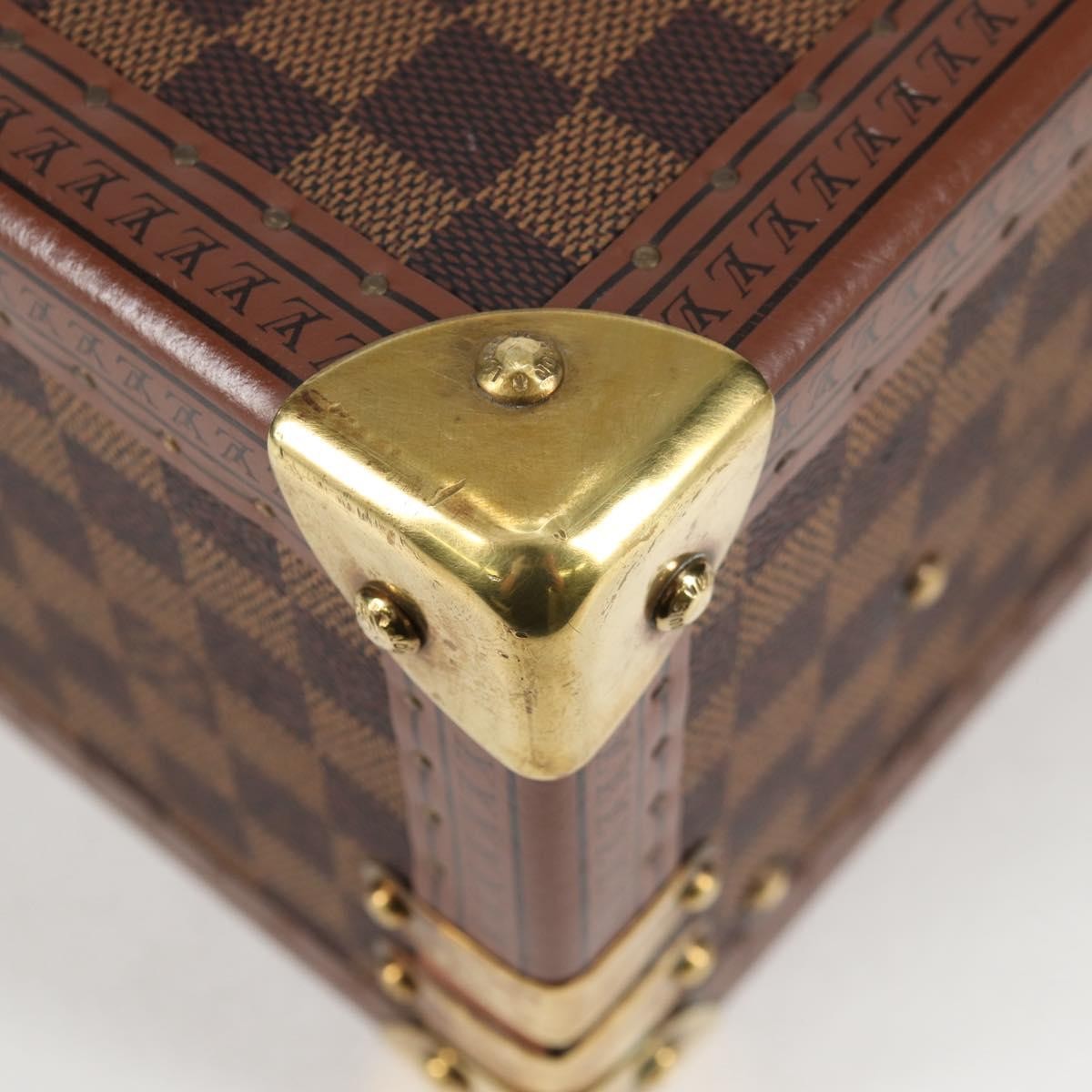 Louis Vuitton Cotteville Trunk Monogram Canvas Brown Canvas Bag (Pre-Owned)