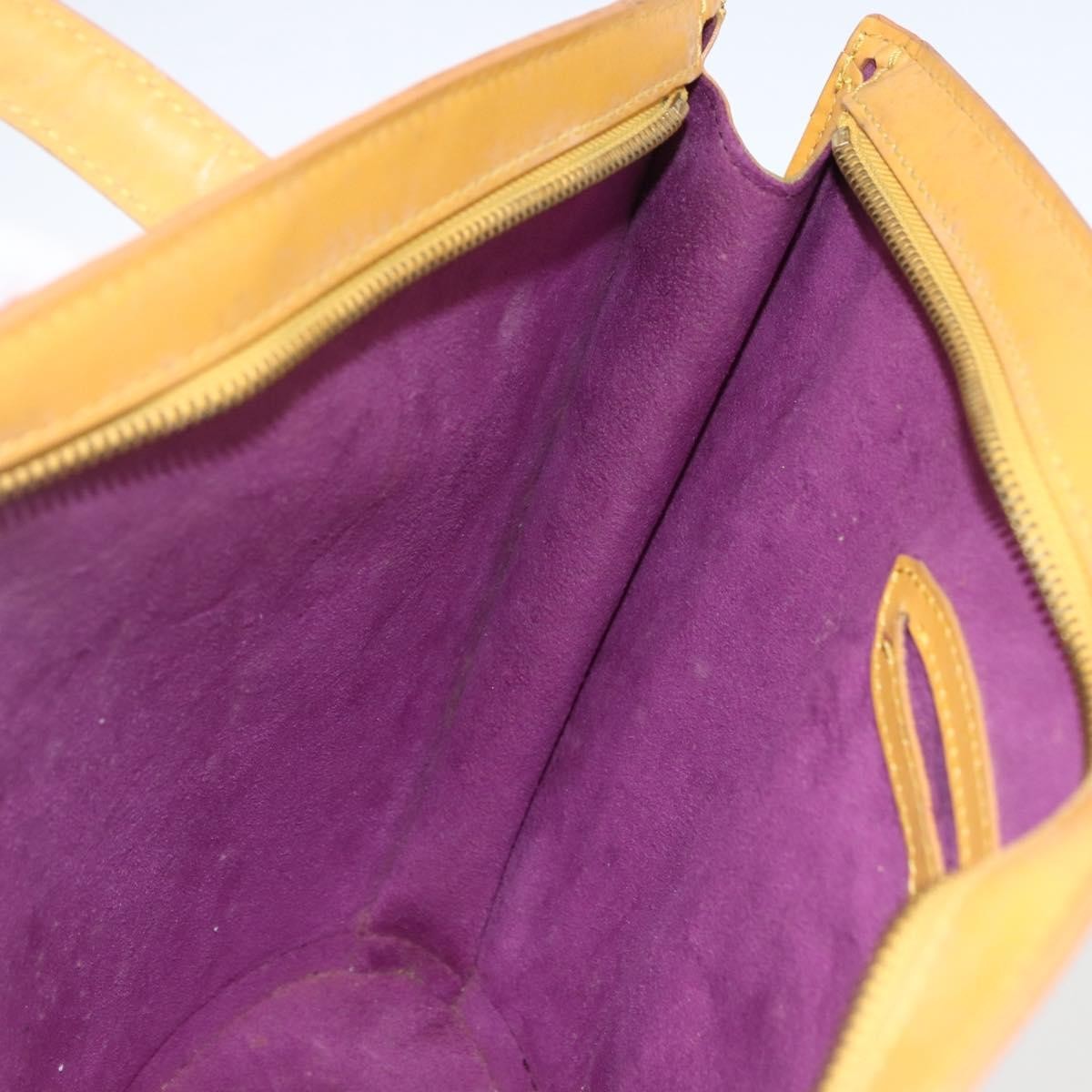 Louis Vuitton Saint Jacques Epi Leather Yellow Leather Handbag (Pre-Owned)