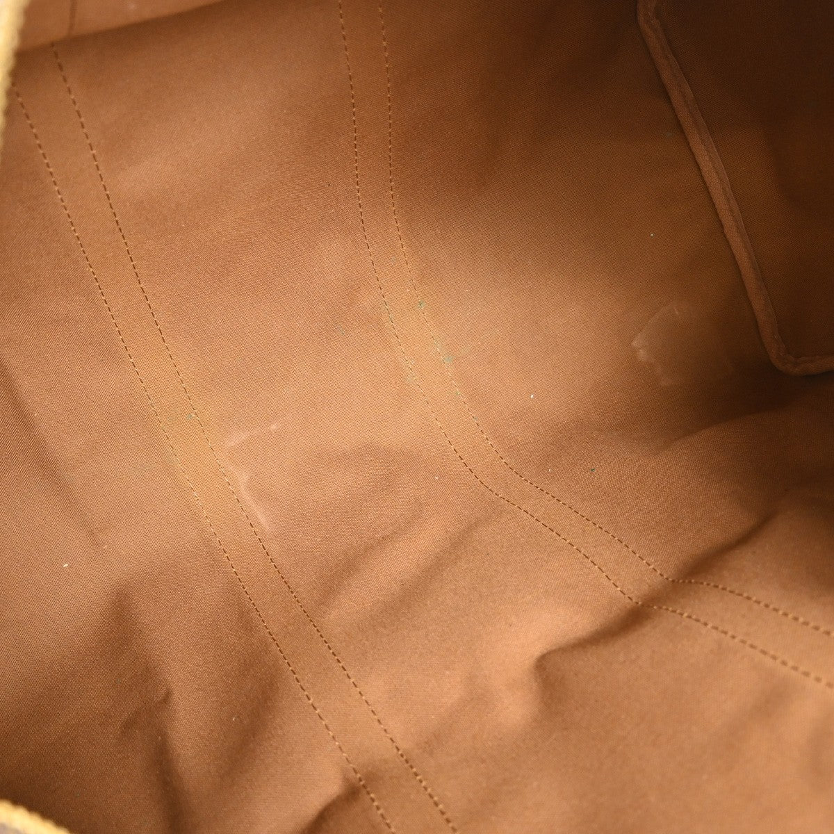 Louis Vuitton Keepall Bandouliere Monogram Canvas Brown Canvas Travel Bag Bag (Pre-Owned)