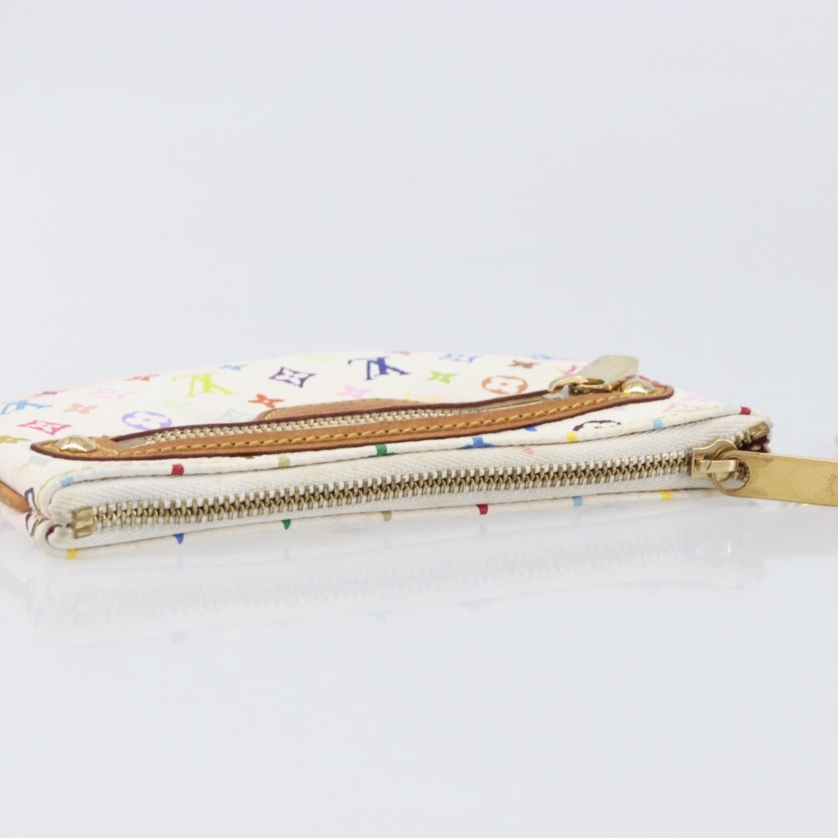 Louis Vuitton Pochette Plate Monogram Multicolor Multicolour Canvas Clutche & Pouche Bag (Pre-Owned)