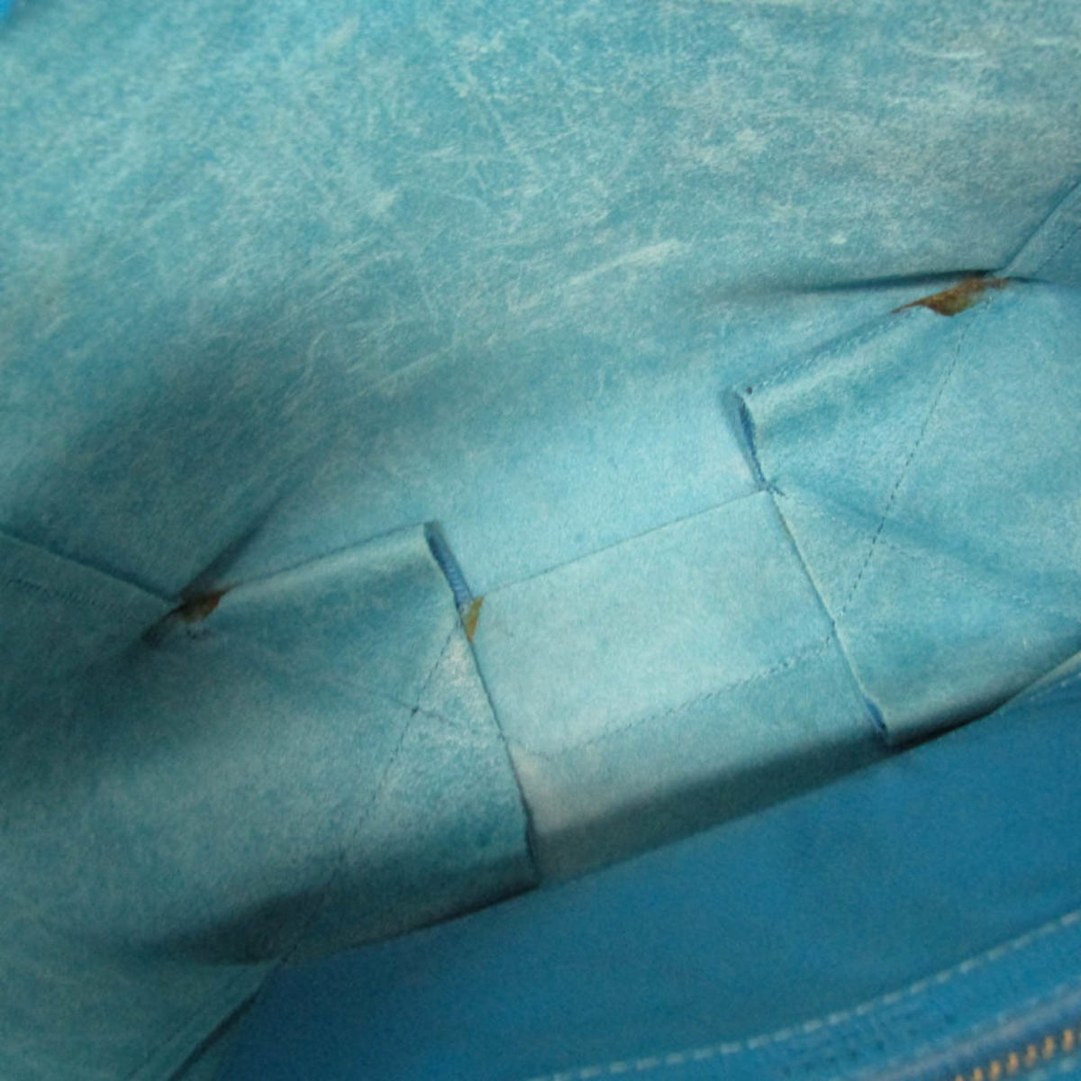 Celine Vertical Cabas All Over Logo Print Leather Blue Leather Tote Bag Bag (Pre-Owned)