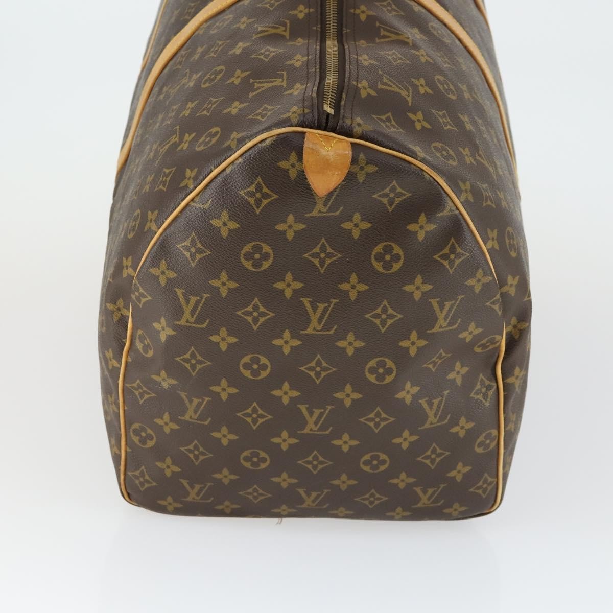 Louis Vuitton Keepall Monogram Canvas Brown Canvas Travel Bag Bag (Pre-Owned)
