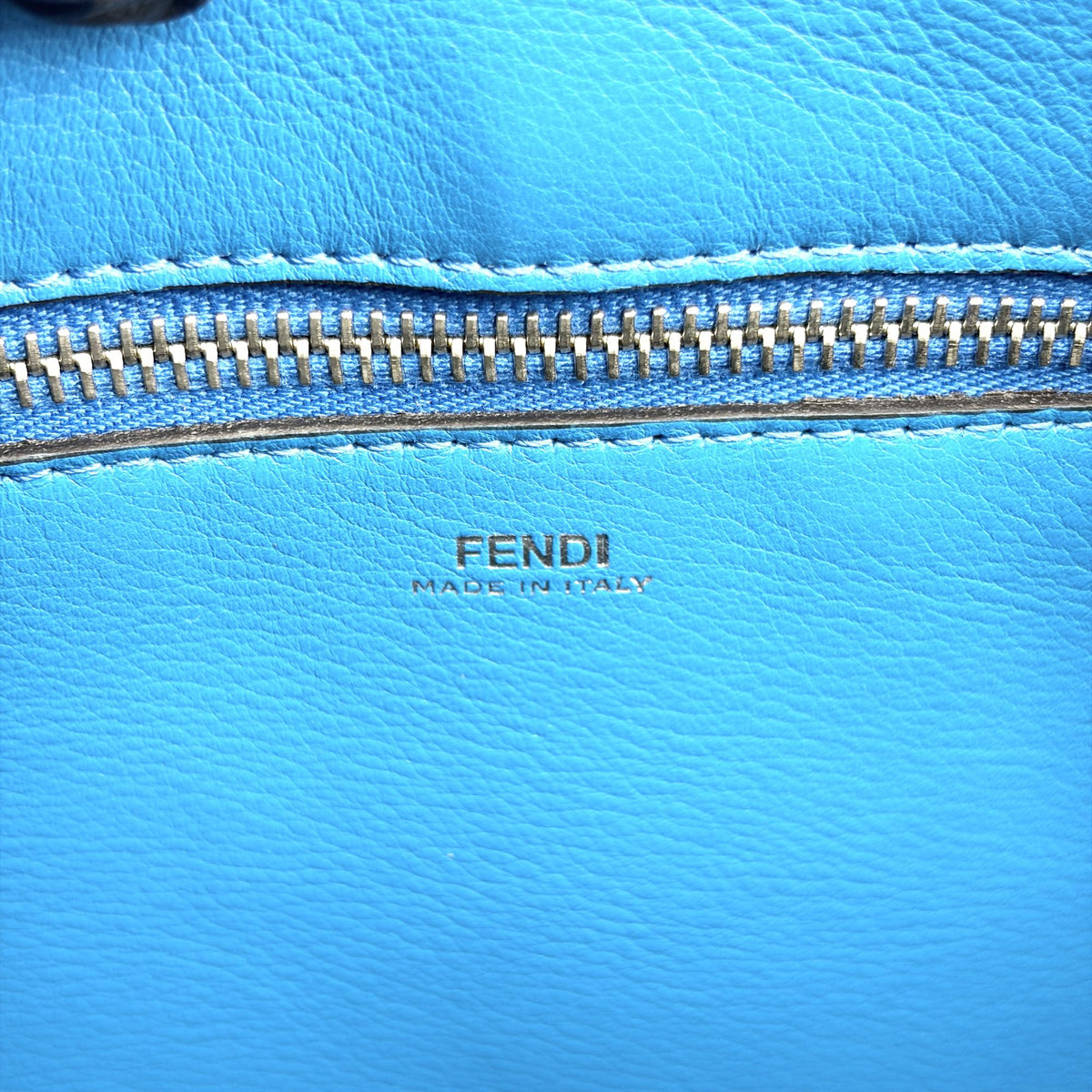 Fendi Dotcom Convertible Satchel Leather Black Calfskin Handbag (Pre-Owned)