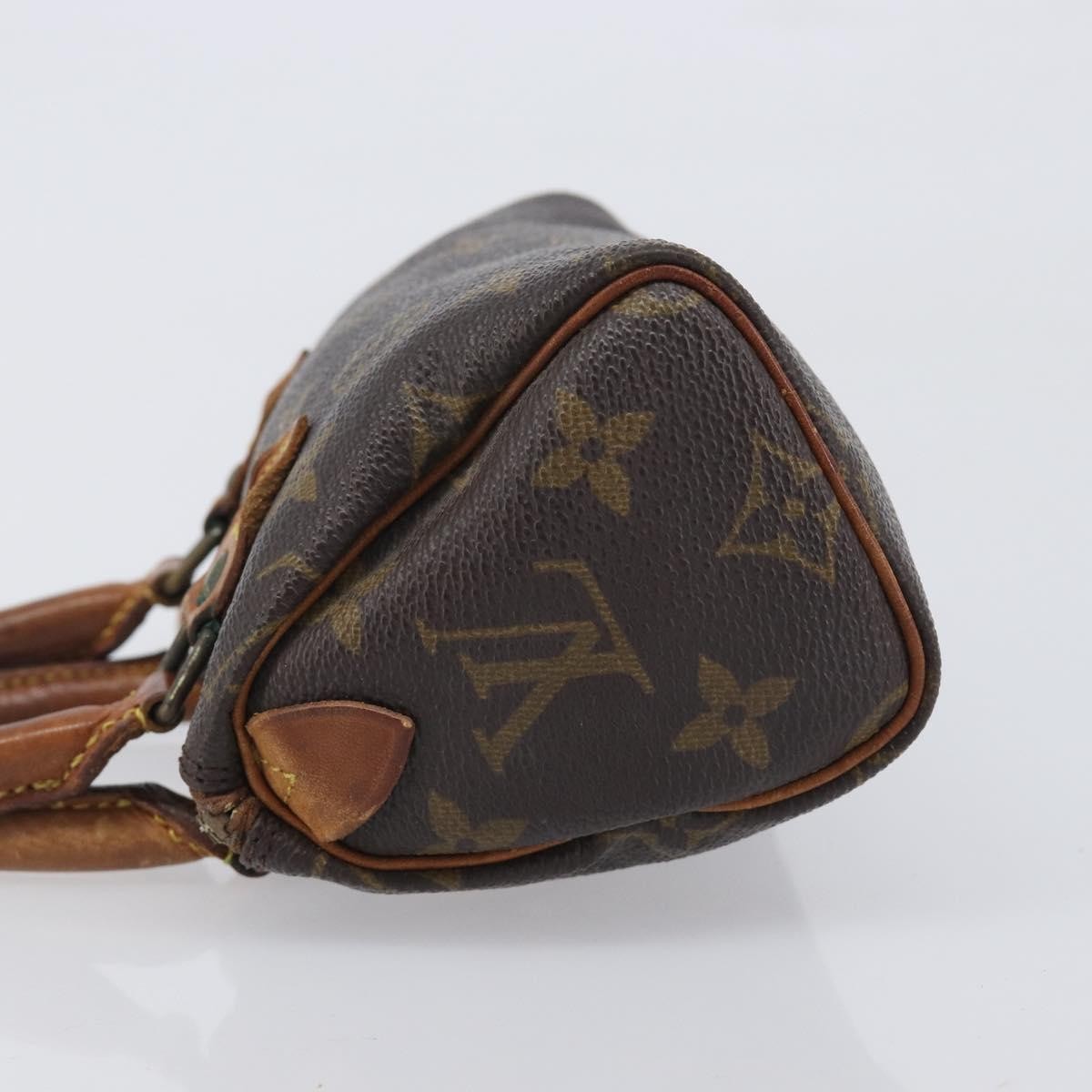 Louis Vuitton Speedy Mini Hl Monogram Canvas Brown Canvas Handbag (Pre-Owned)