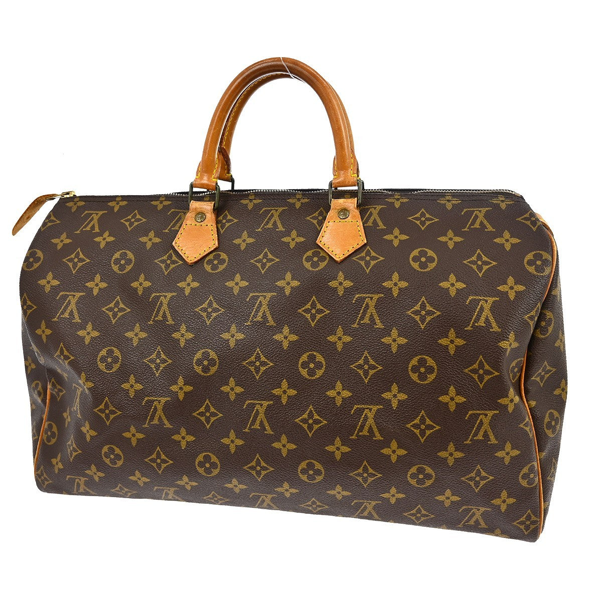 Louis Vuitton Speedy Monogram Canvas Brown Canvas Handbag (Pre-Owned)
