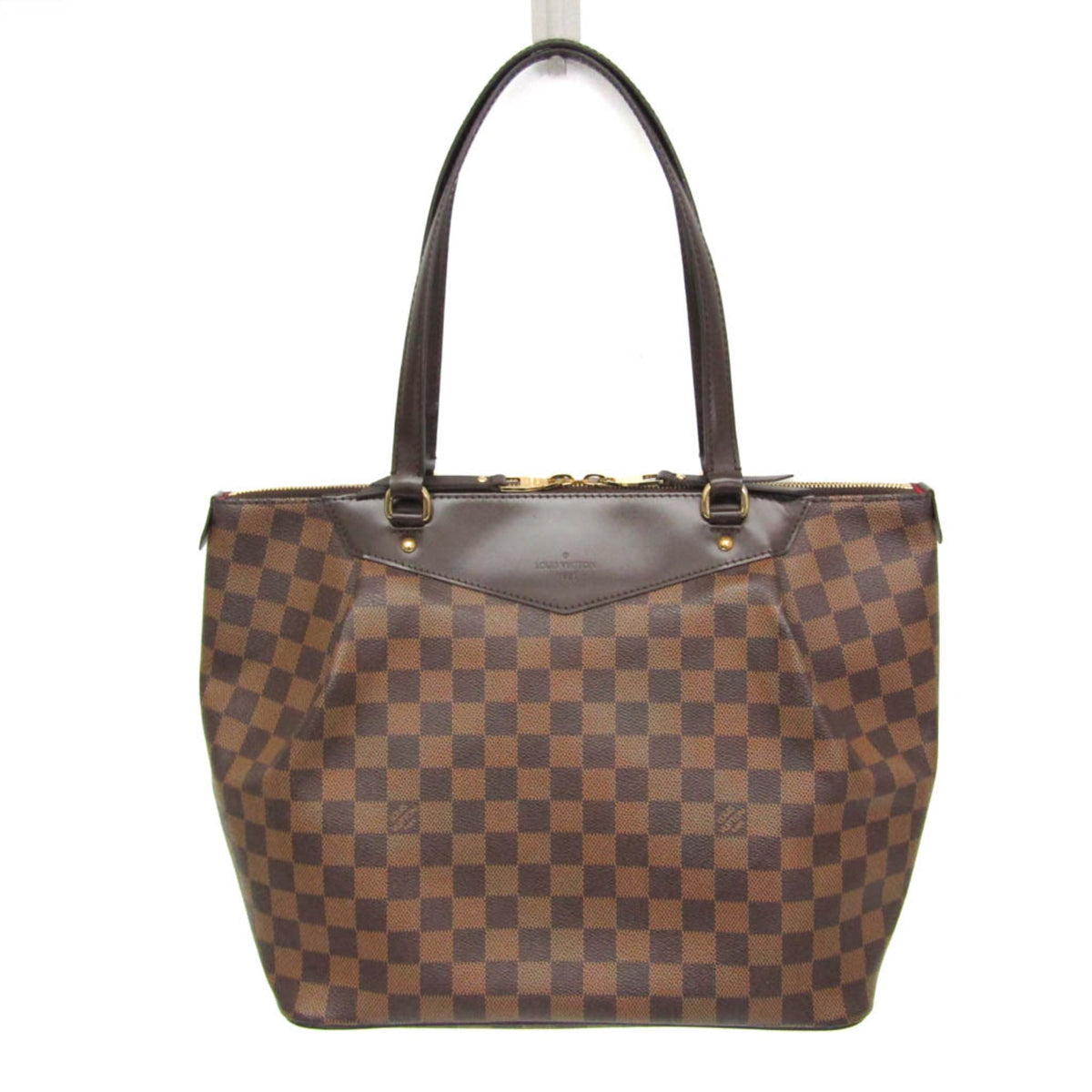 Louis Vuitton Westminster Damier Ebene Brown Canvas Tote Bag Bag (Pre-Owned)