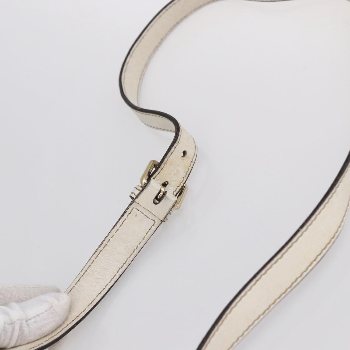 Gucci Jolicoeur Messenger Gg Canvas Beige Canvas Shoulder Bag Bag (Pre-Owned)