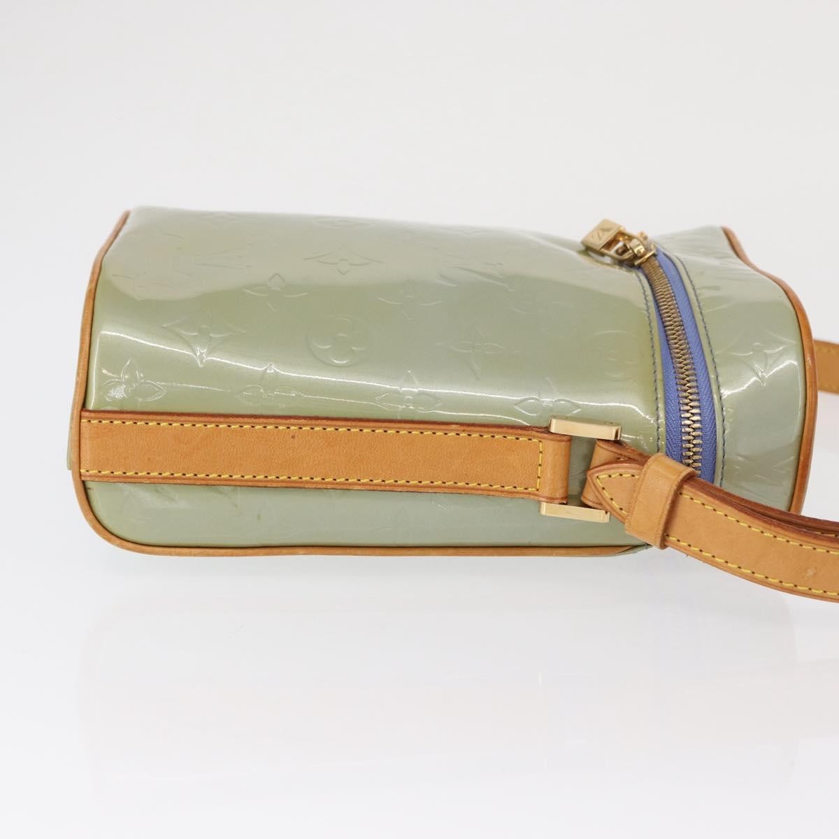 Louis Vuitton Sullivan Monogram Vernis Gray Patent_Leather Shoulder Bag Bag (Pre-Owned)