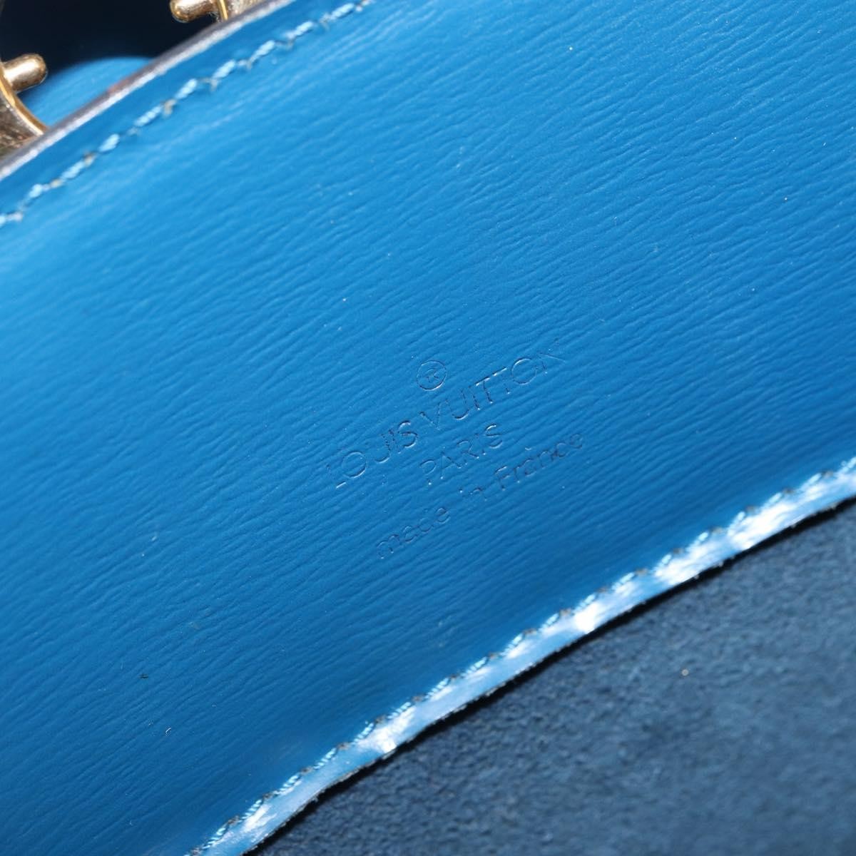 Louis Vuitton Cluny Epi Leather Blue Leather Shoulder Bag Bag (Pre-Owned)