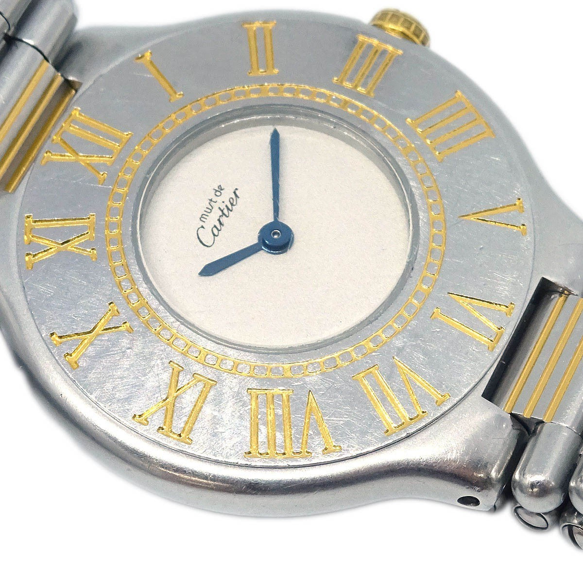 Cartier Must De Cartier 21 Quartz Stainless Steel Watch (Pre-Owned)