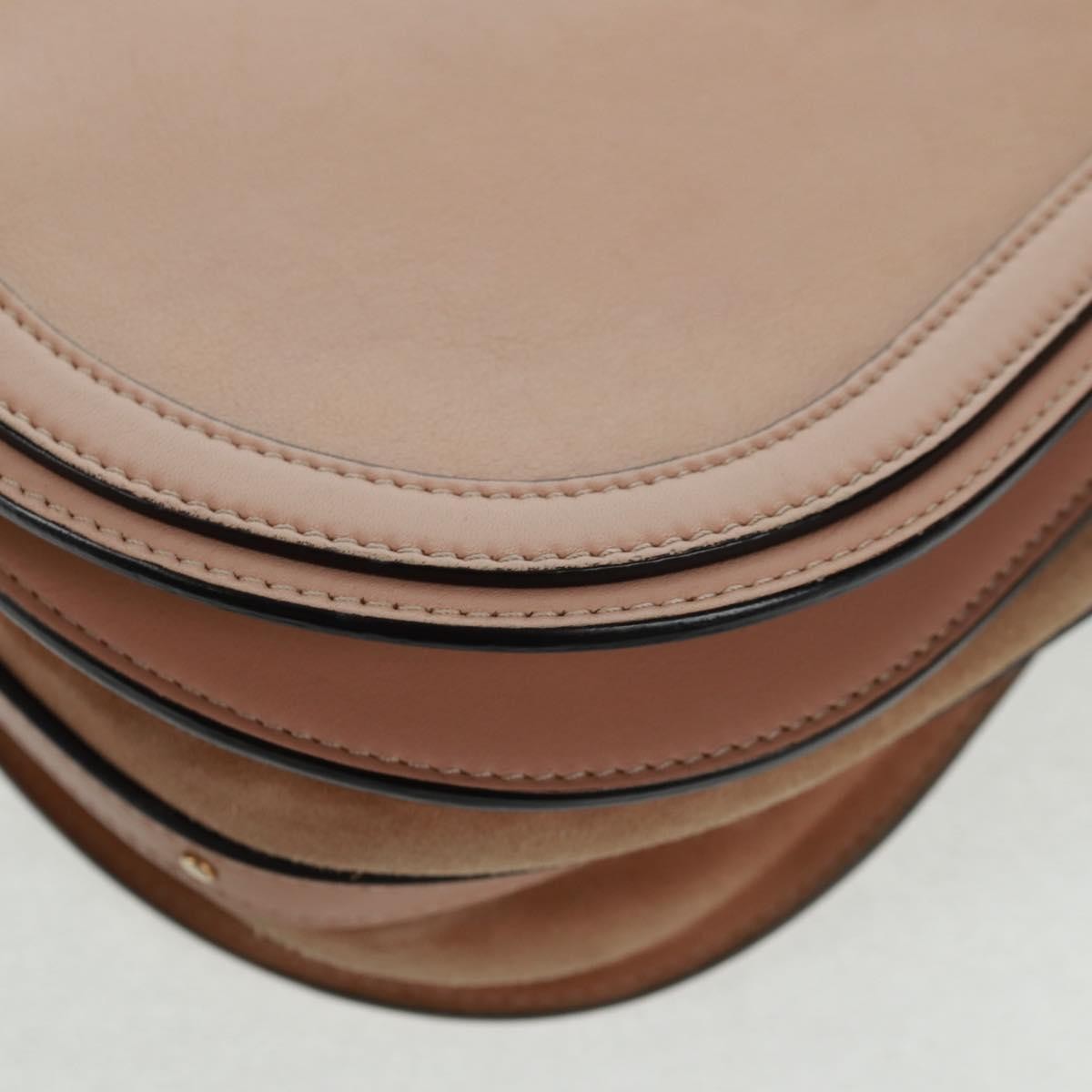 Chloe Nile Leather Pink Leather Handbag (Pre-Owned)