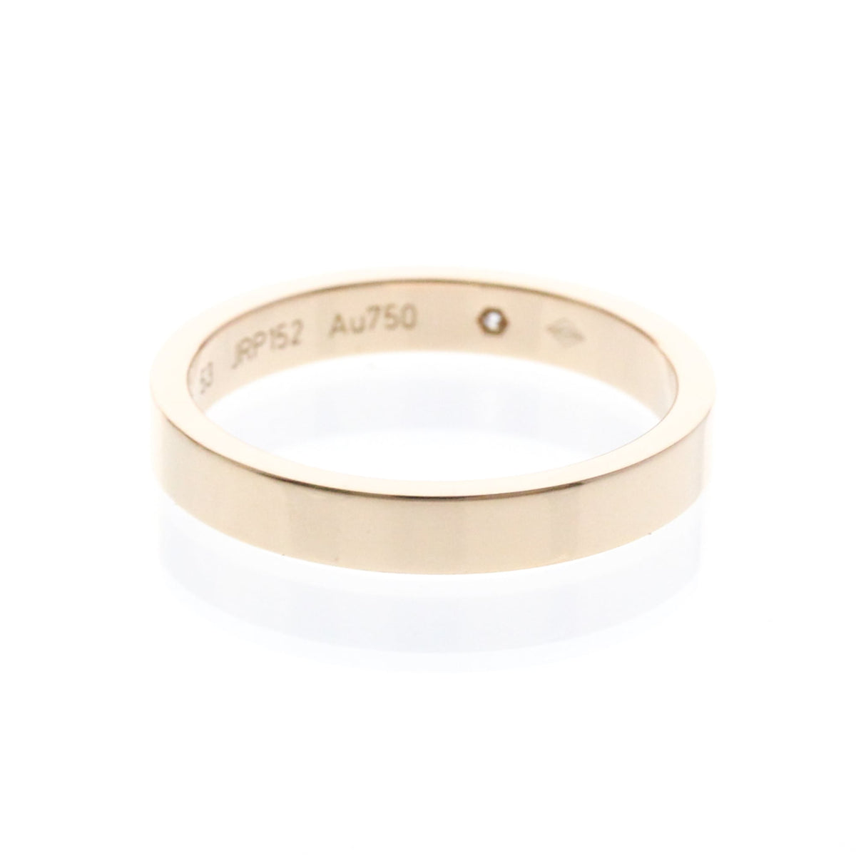 Cartier C De Cartier Wedding Band Platinum With Diamond Gold Pink_Gold Ring Jewelry (Pre-Owned)