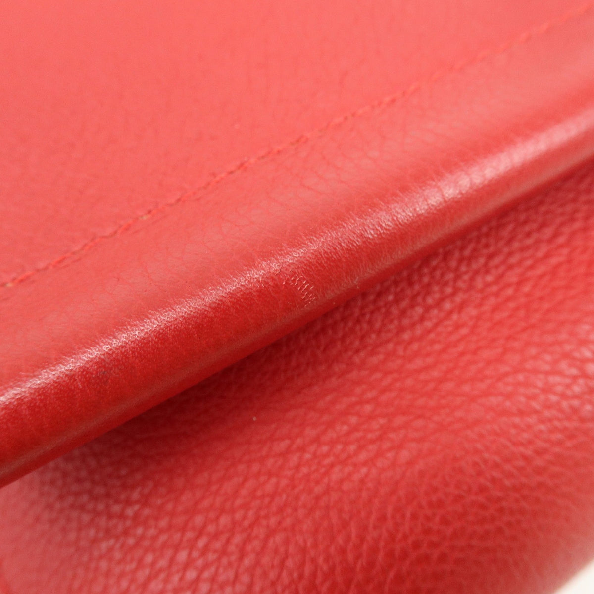 Louis Vuitton Lockme Ii Leather Red Leather Shoulder Bag Bag (Pre-Owned)