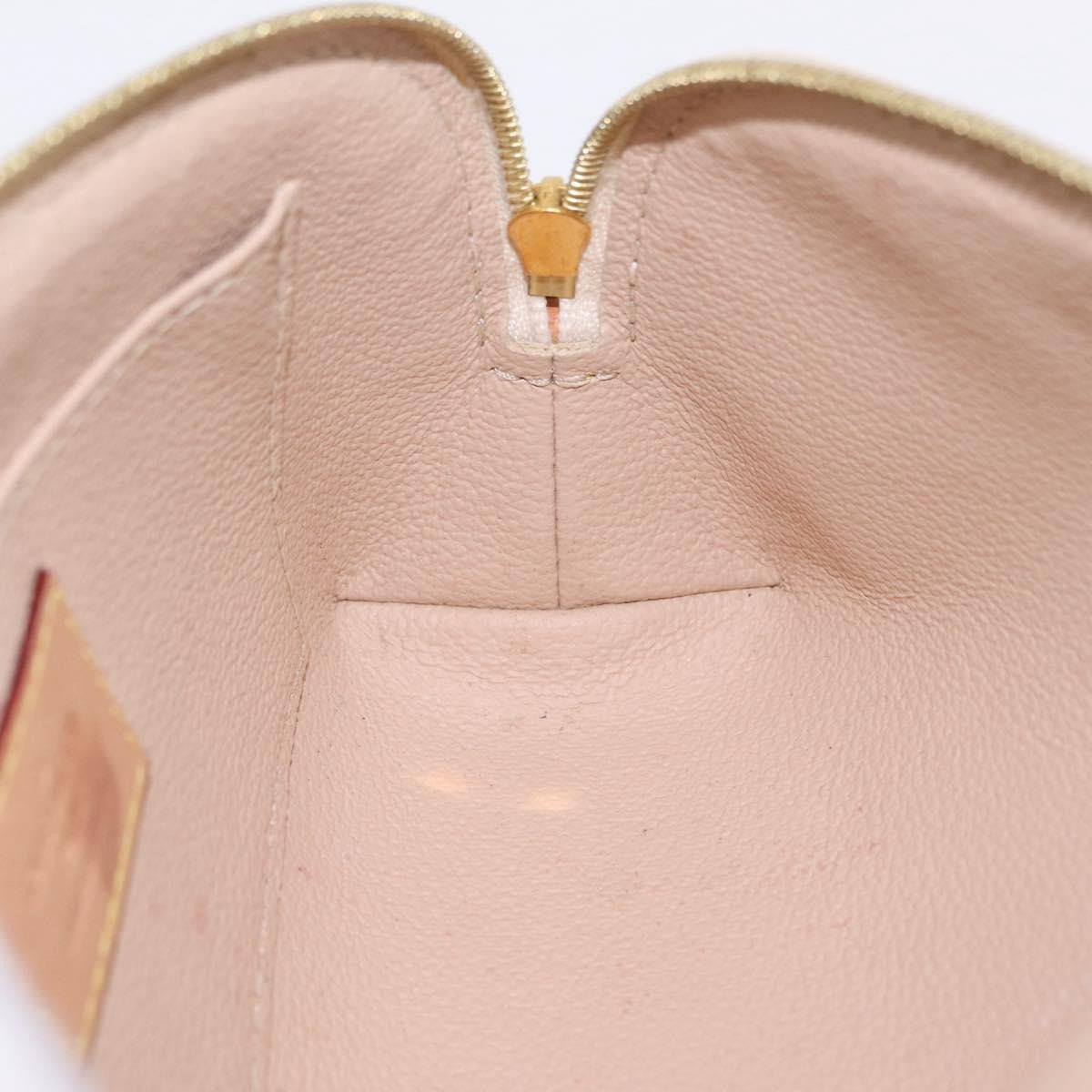 Louis Vuitton Toiletry Pouch Damier Beige Canvas Clutche & Pouche Bag (Pre-Owned)