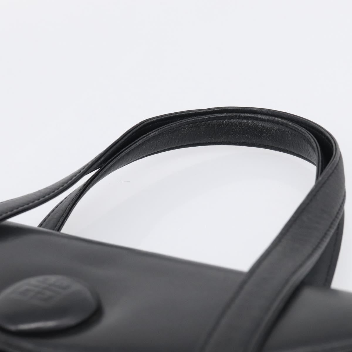 Givenchy Handbag Leather Black Leather Handbag (Pre-Owned)