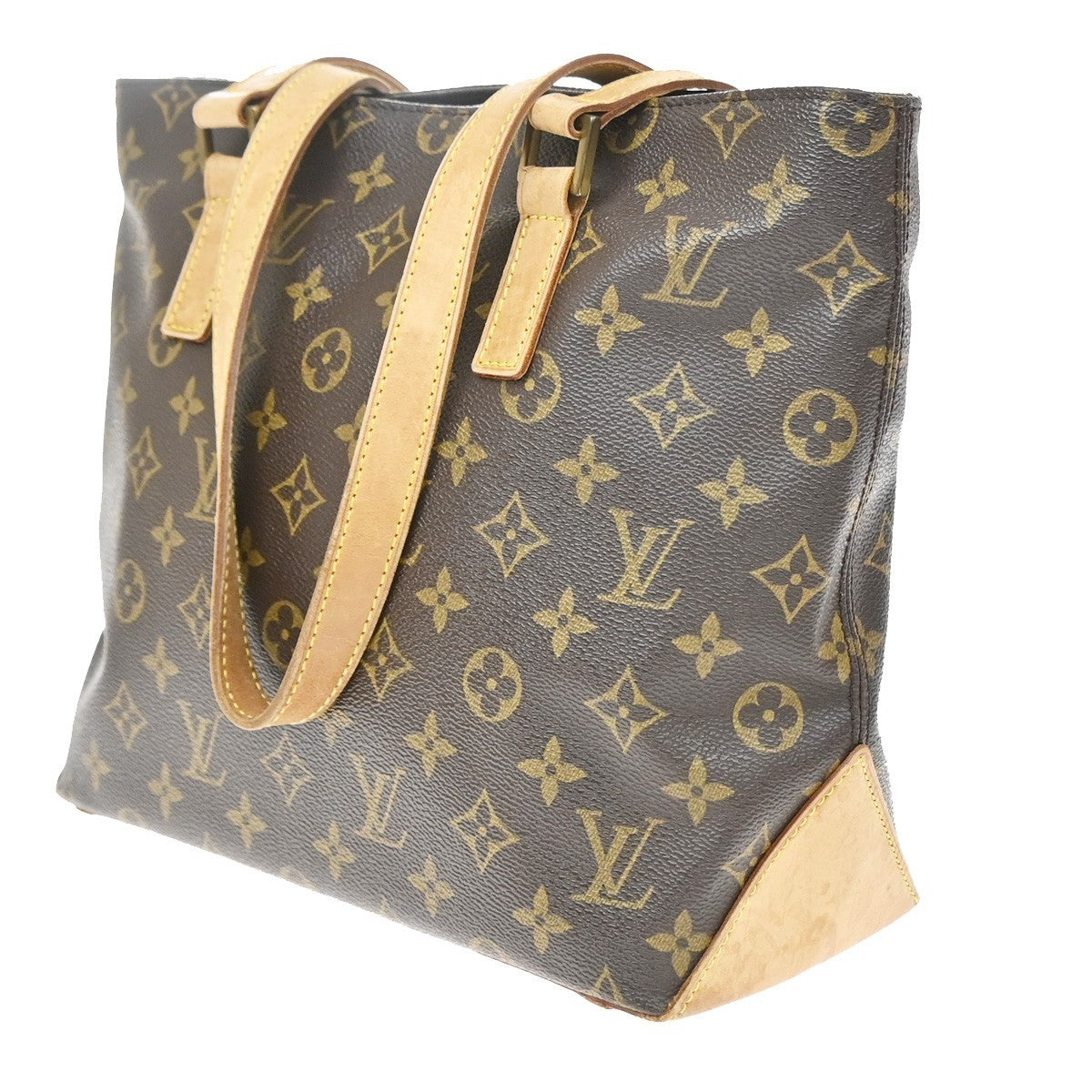 Louis Vuitton Cabas Piano Monogram Canvas Brown Canvas Tote Bag Bag (Pre-Owned)