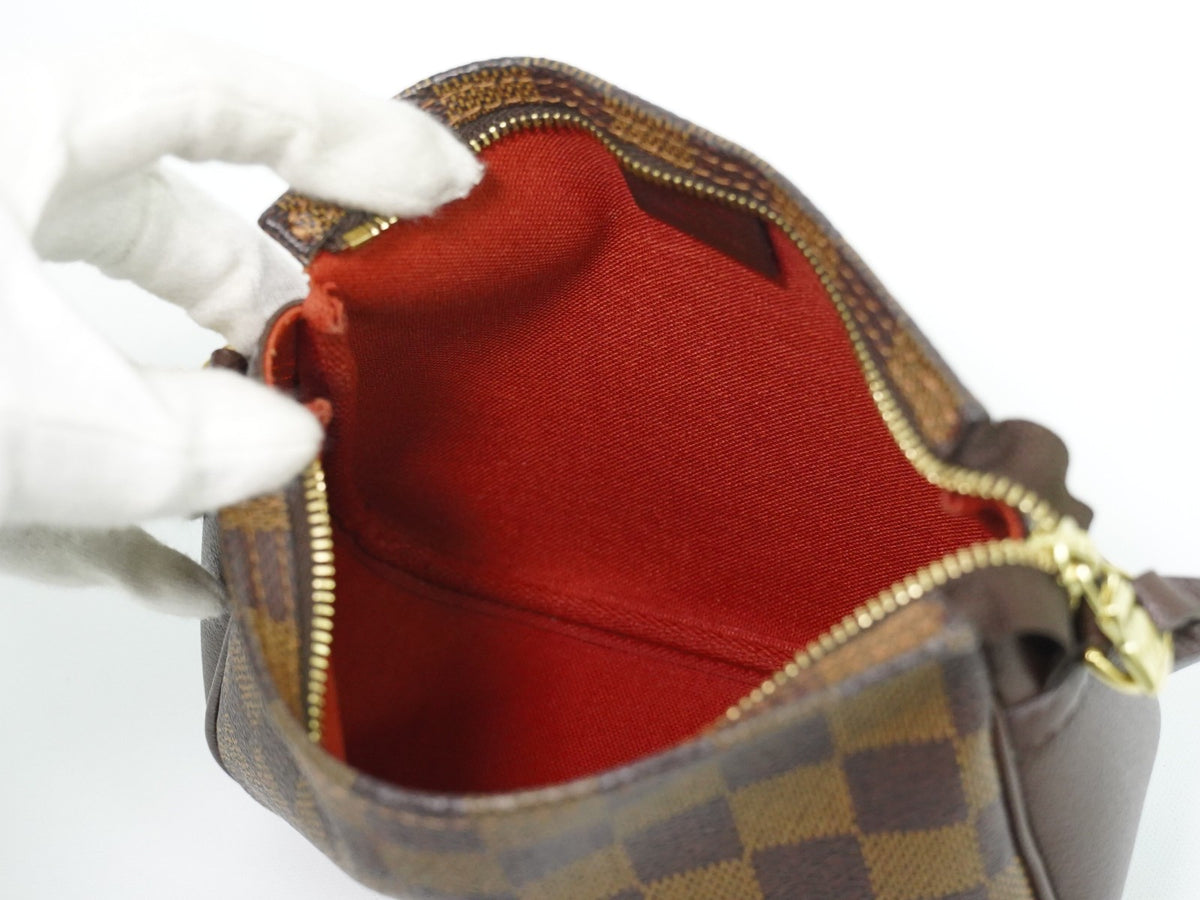 Louis Vuitton Trousse Make Up Damier Brown Canvas Clutche & Pouche Bag (Pre-Owned)