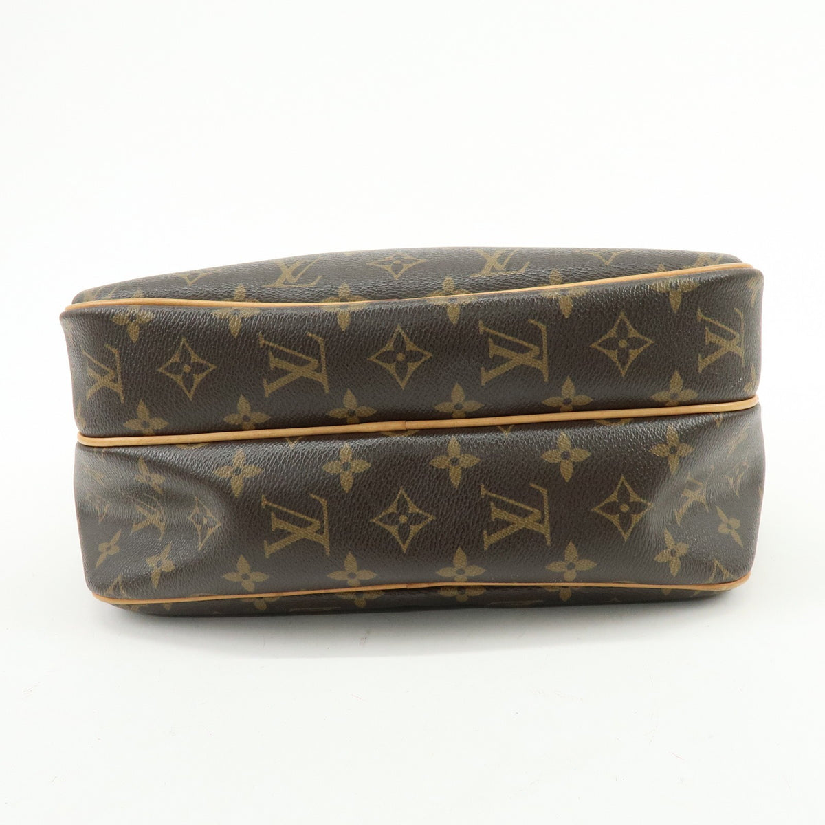Louis Vuitton Reporter Monogram Canvas Brown Canvas Shoulder Bag Bag (Pre-Owned)